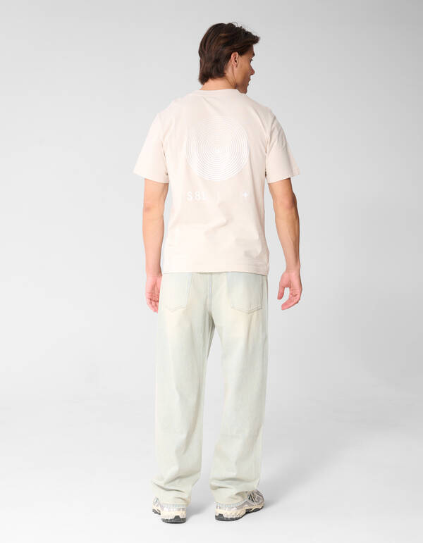 Baggy Fit Jeans Bleached L34 SHOEBY MEN