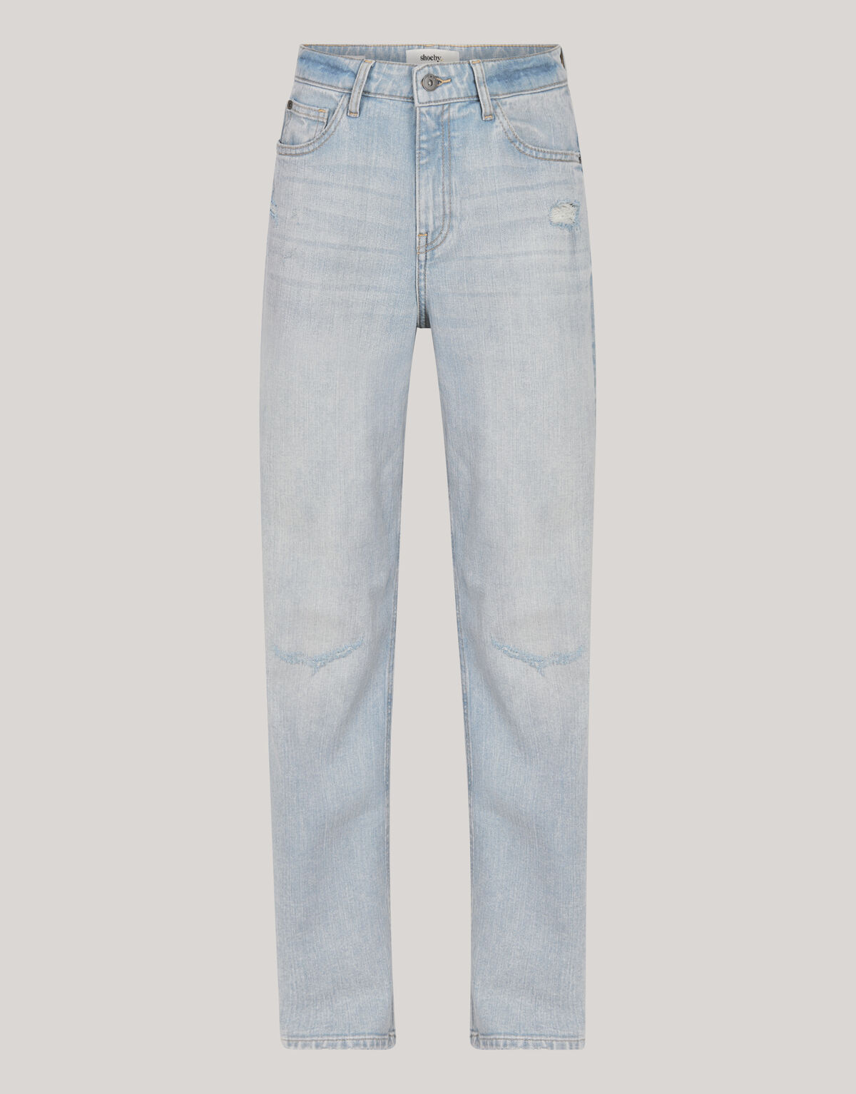 Wide Leg Fit Jeans Bleached By Fred SHOEBY WOMEN