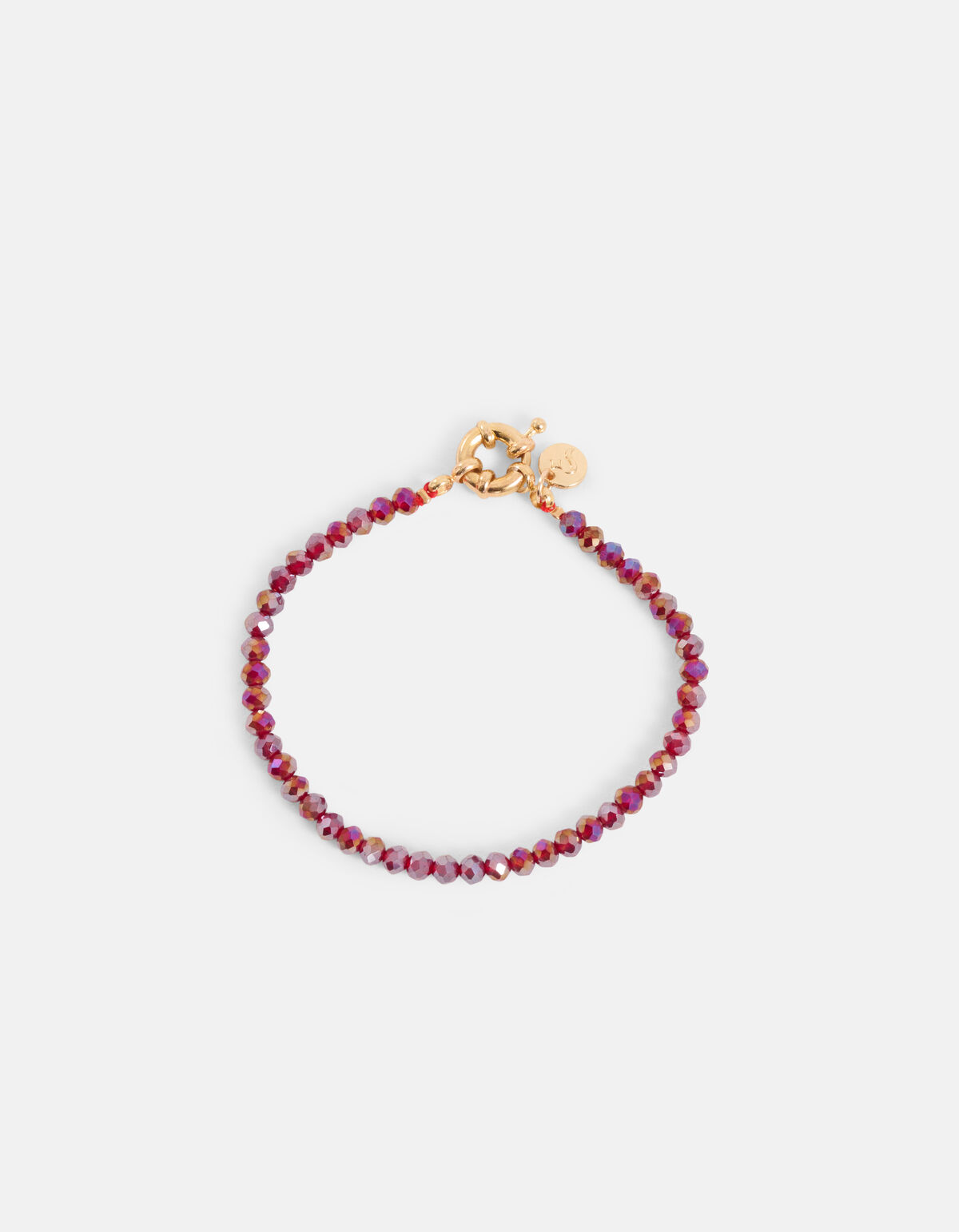 Beaded Armband Paars SHOEBY ACCESSOIRES