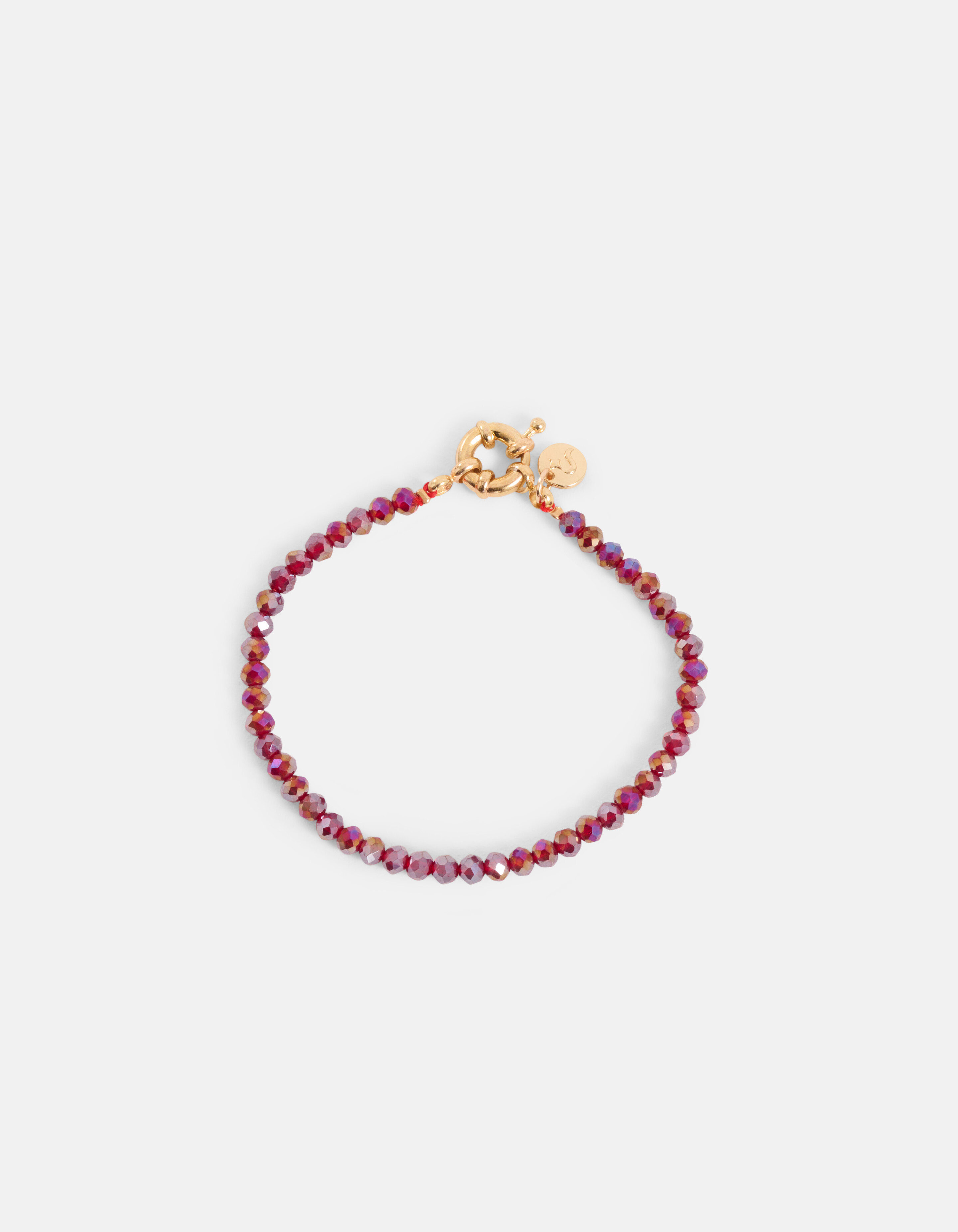Beaded Armband Paars SHOEBY ACCESSOIRES