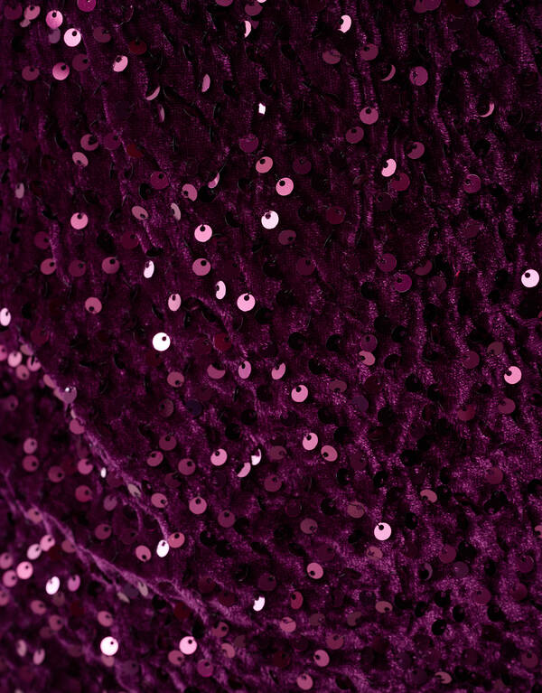 Sequin Top Donkerroze SHOEBY GIRLS