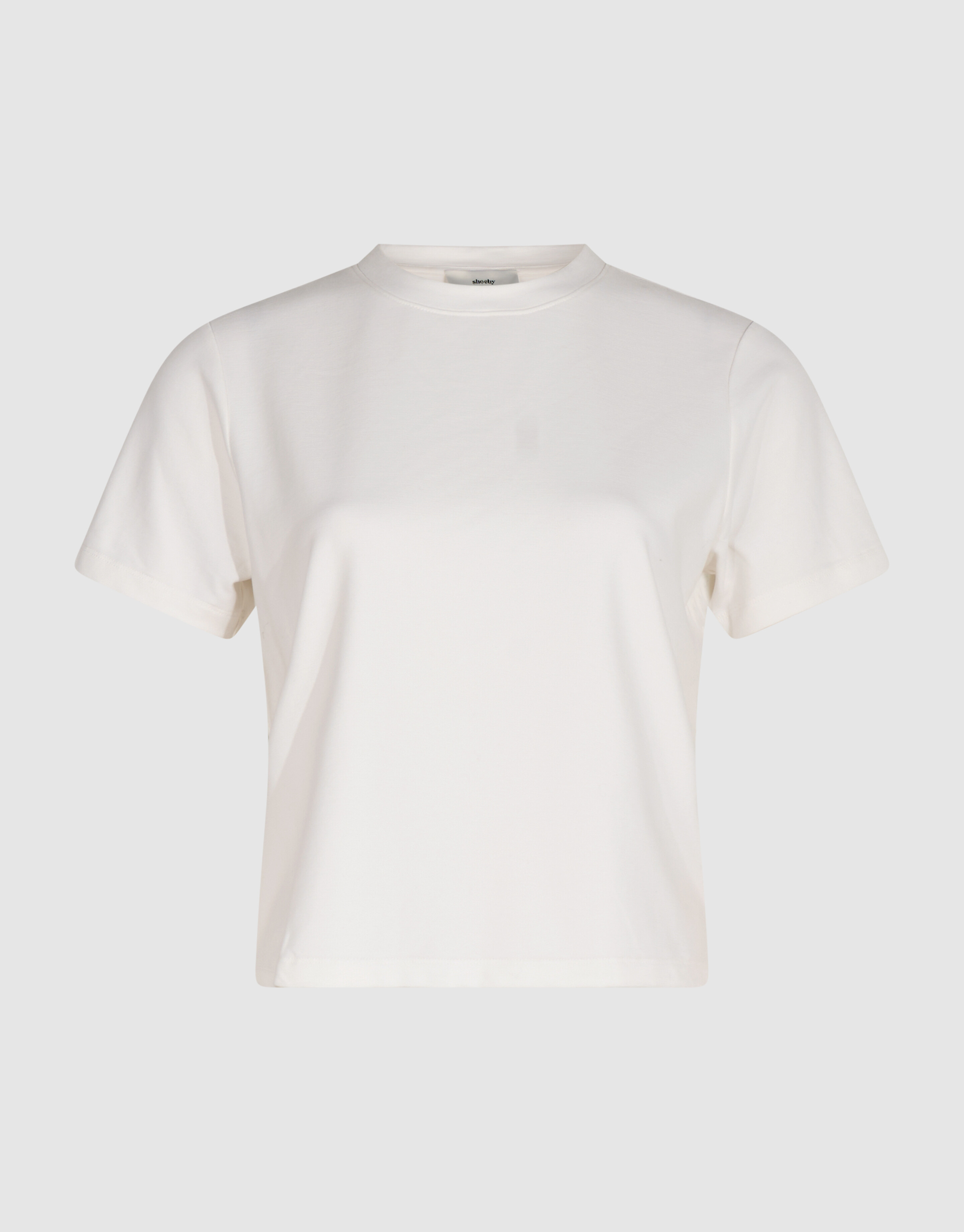Basis T-shirt Wit By Anna SHOEBY WOMEN