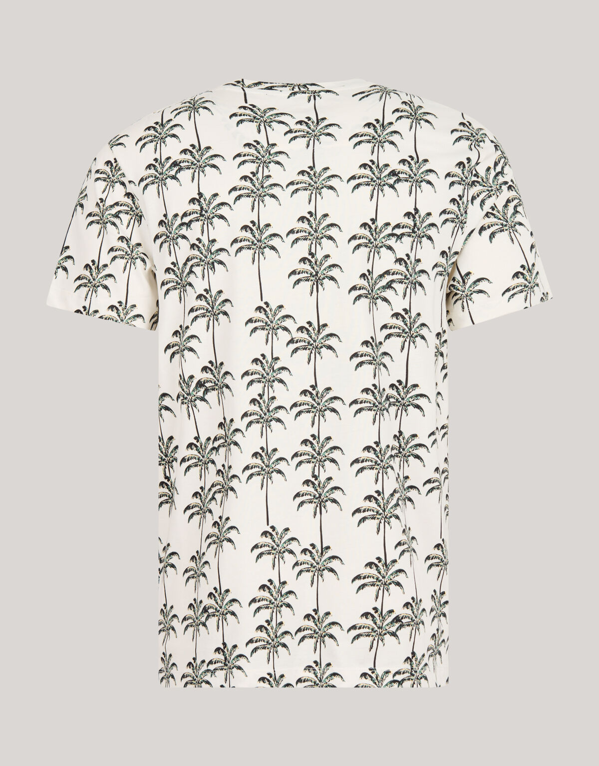 Printed T-shirt Gebroken Wit SHOEBY MEN