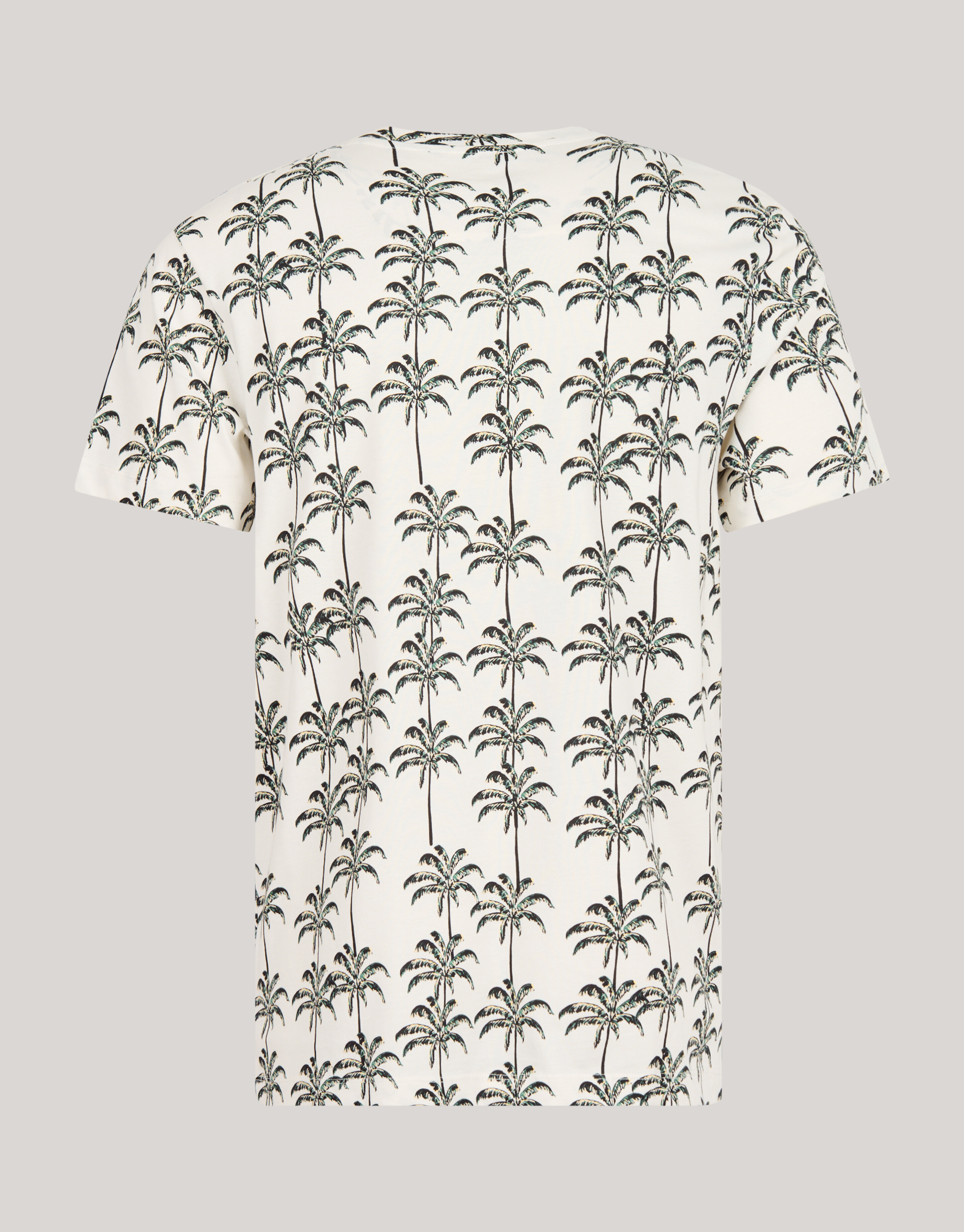 Printed T-shirt Gebroken Wit SHOEBY MEN