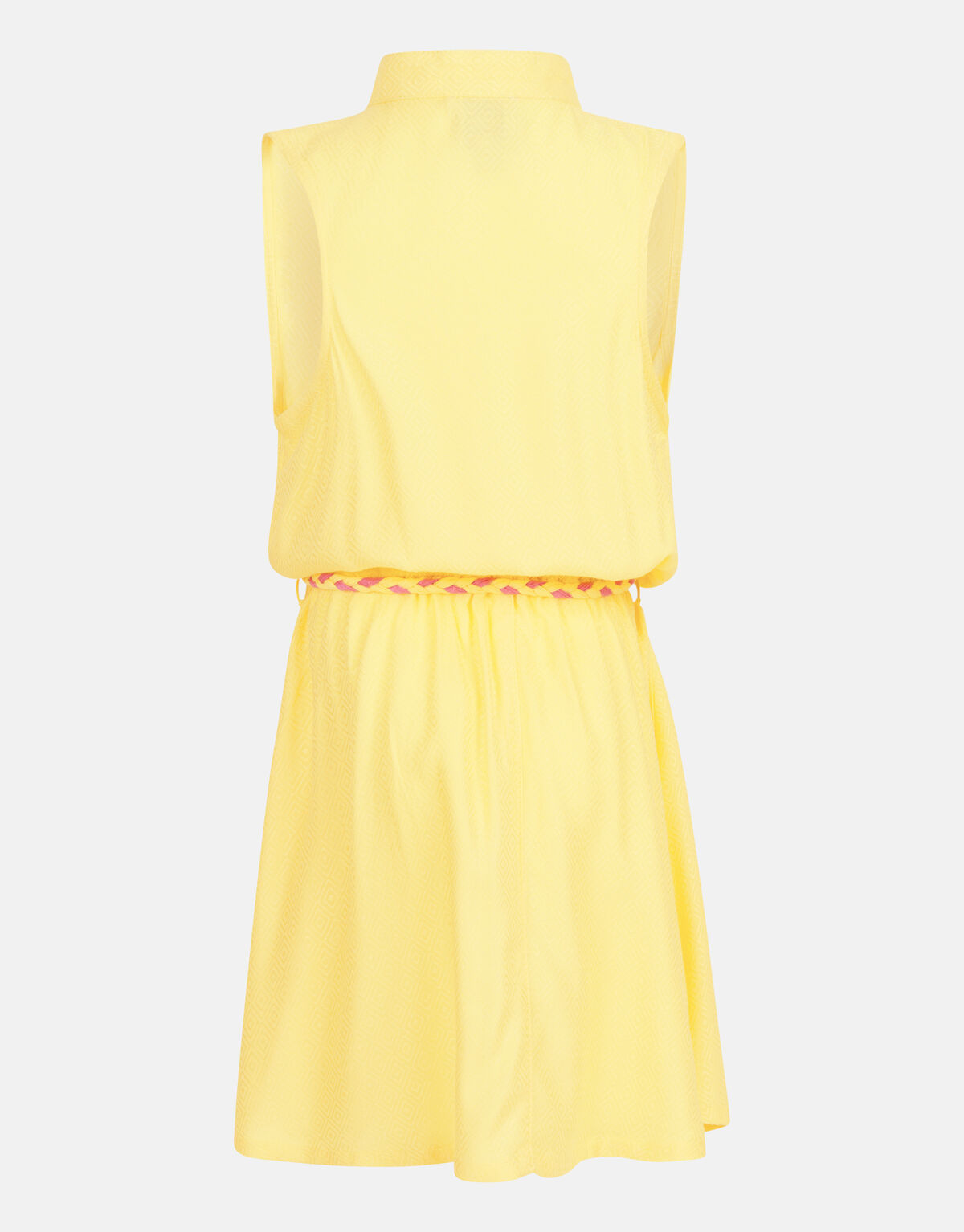 Jacquard Jurk Geel SHOEBY GIRLS