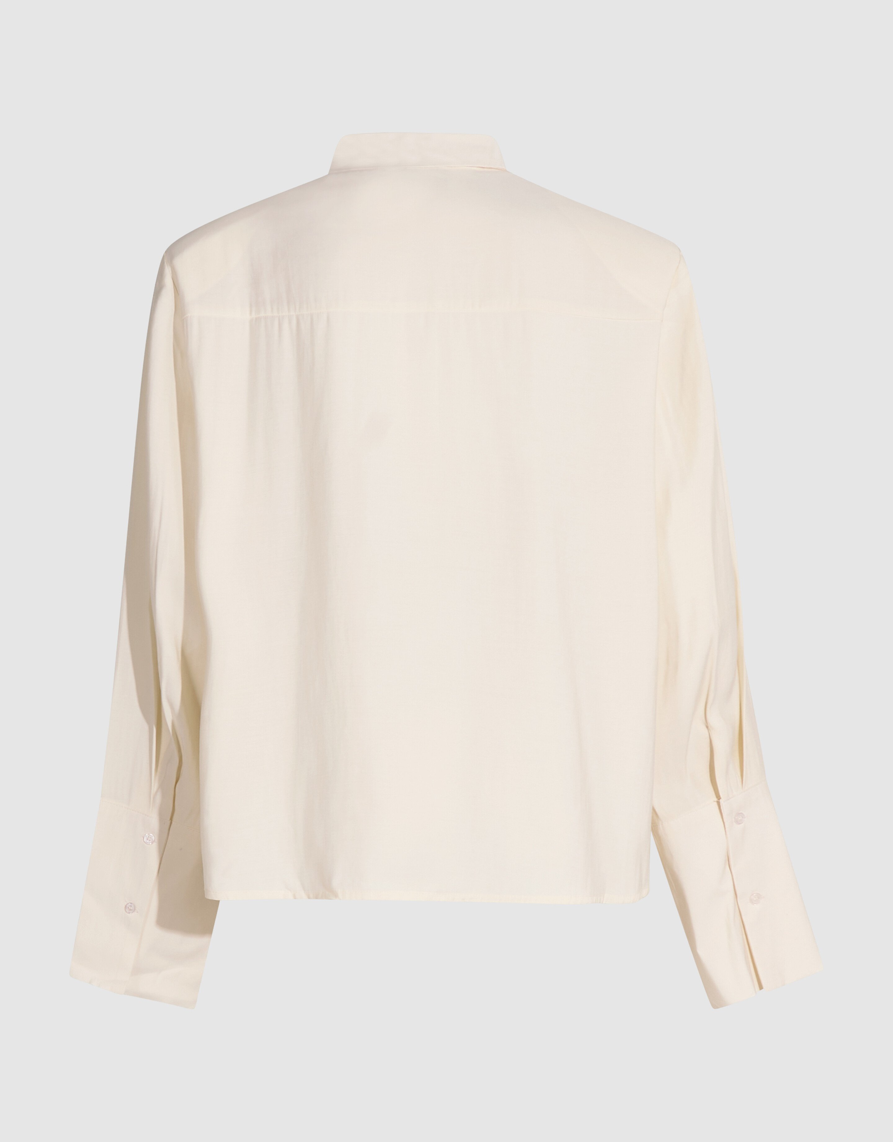 Soft Polo Blouse Ecru SHOEBY WOMEN