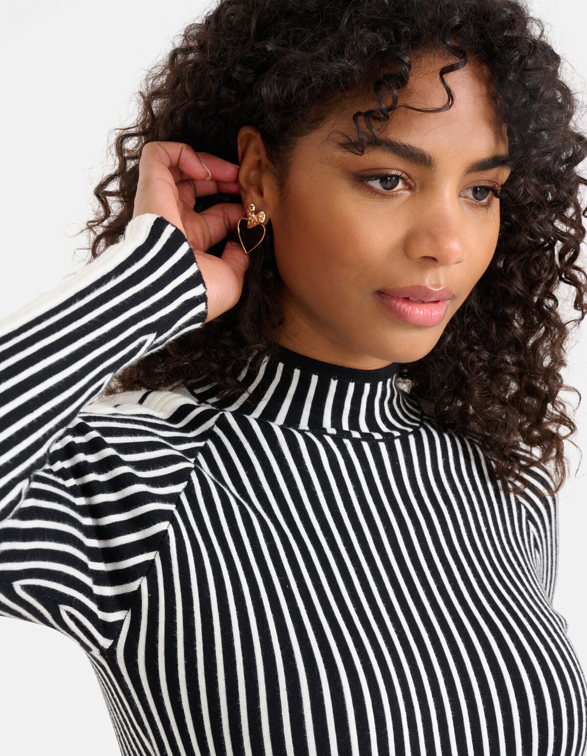 Dubbele Hart Oorbellen Goud SHOEBY ACCESSOIRES