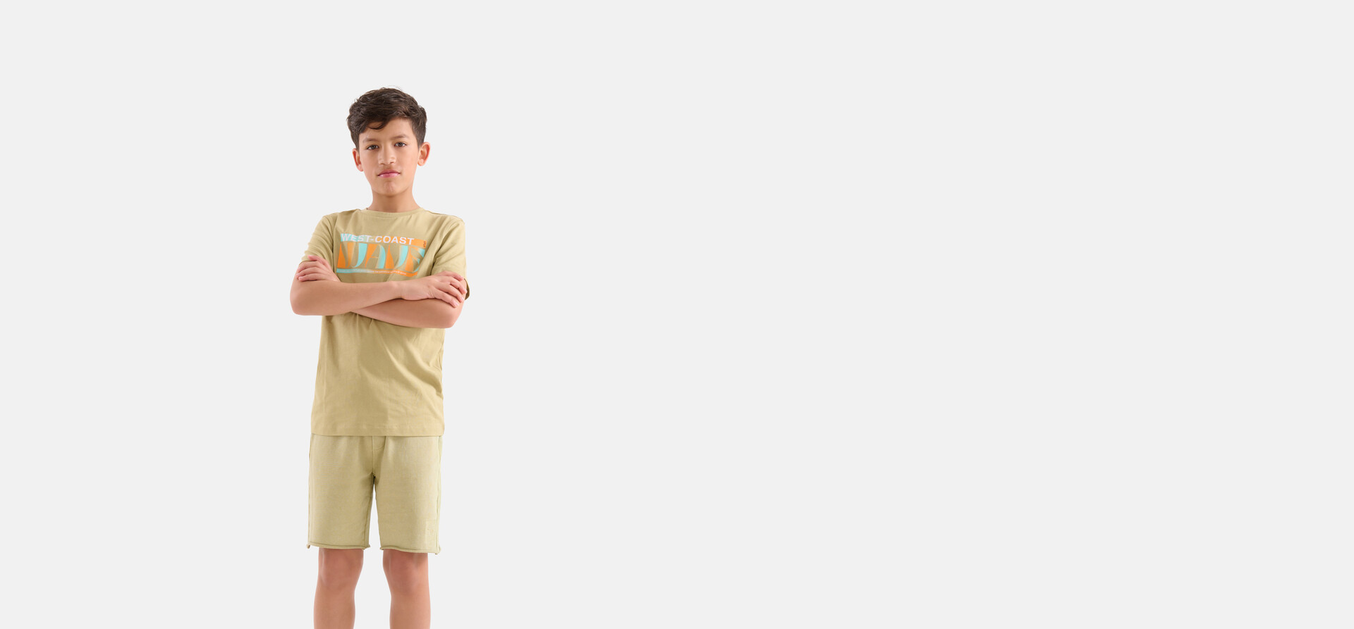 Acid Washed Short Zand SHOEBY BOYS