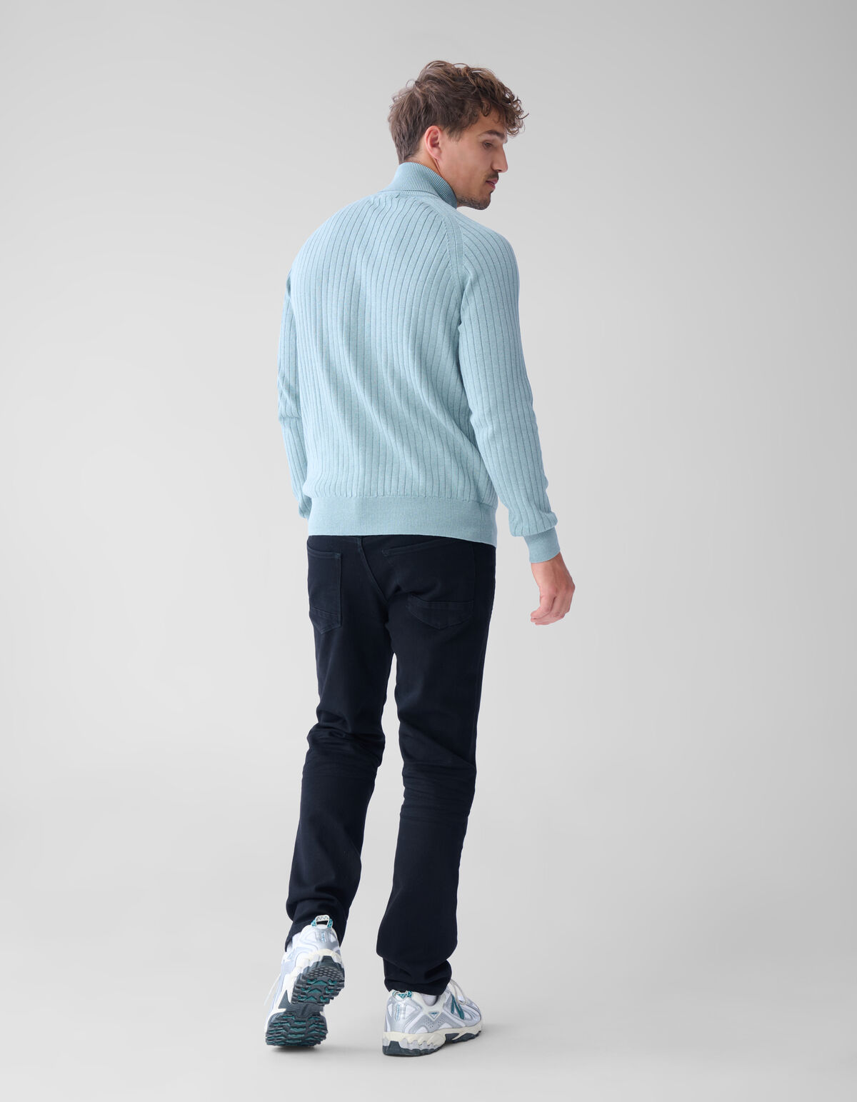 Straight Fit Broek Zwart SHOEBY MEN