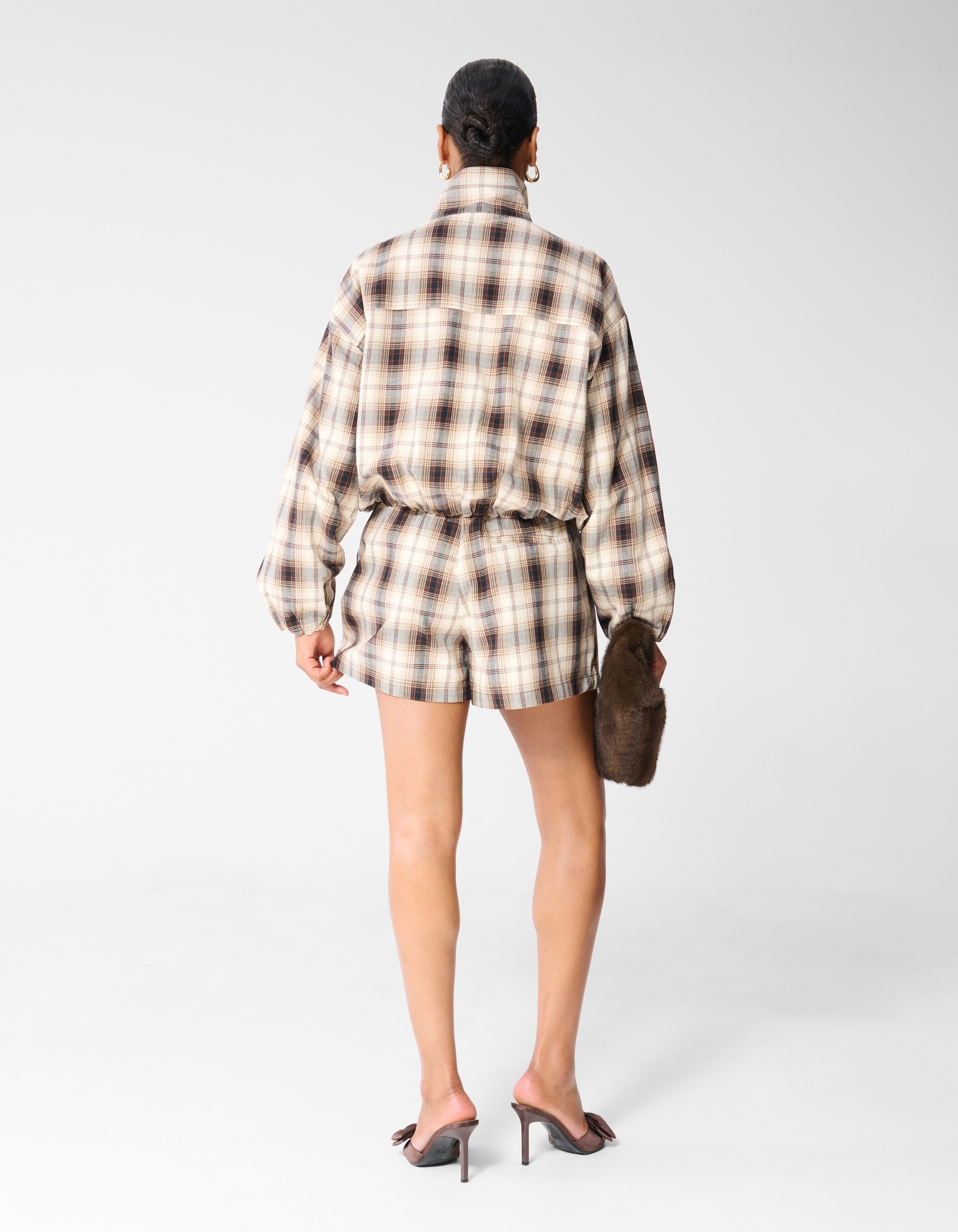 Ruiten Beaded Bomber Bruin SHOEBY WOMEN