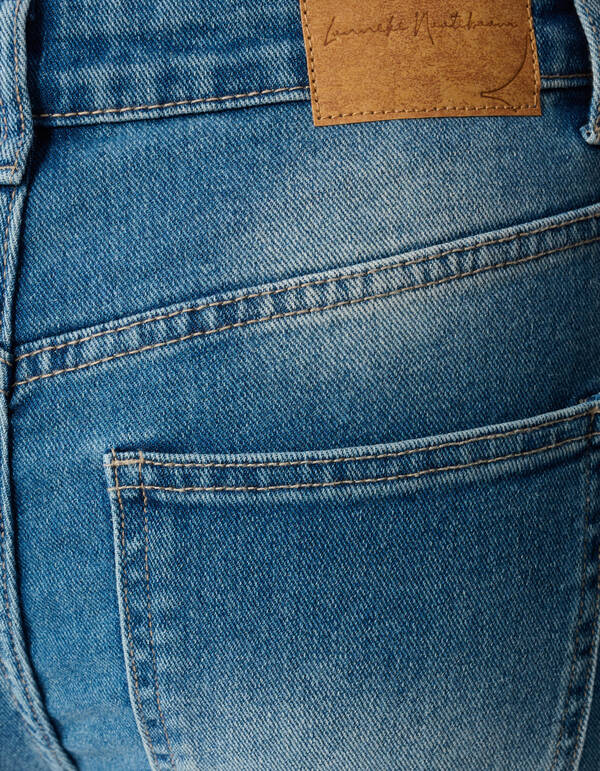 Slim Fit Jeans Blauw By Lonneke SHOEBY WOMEN