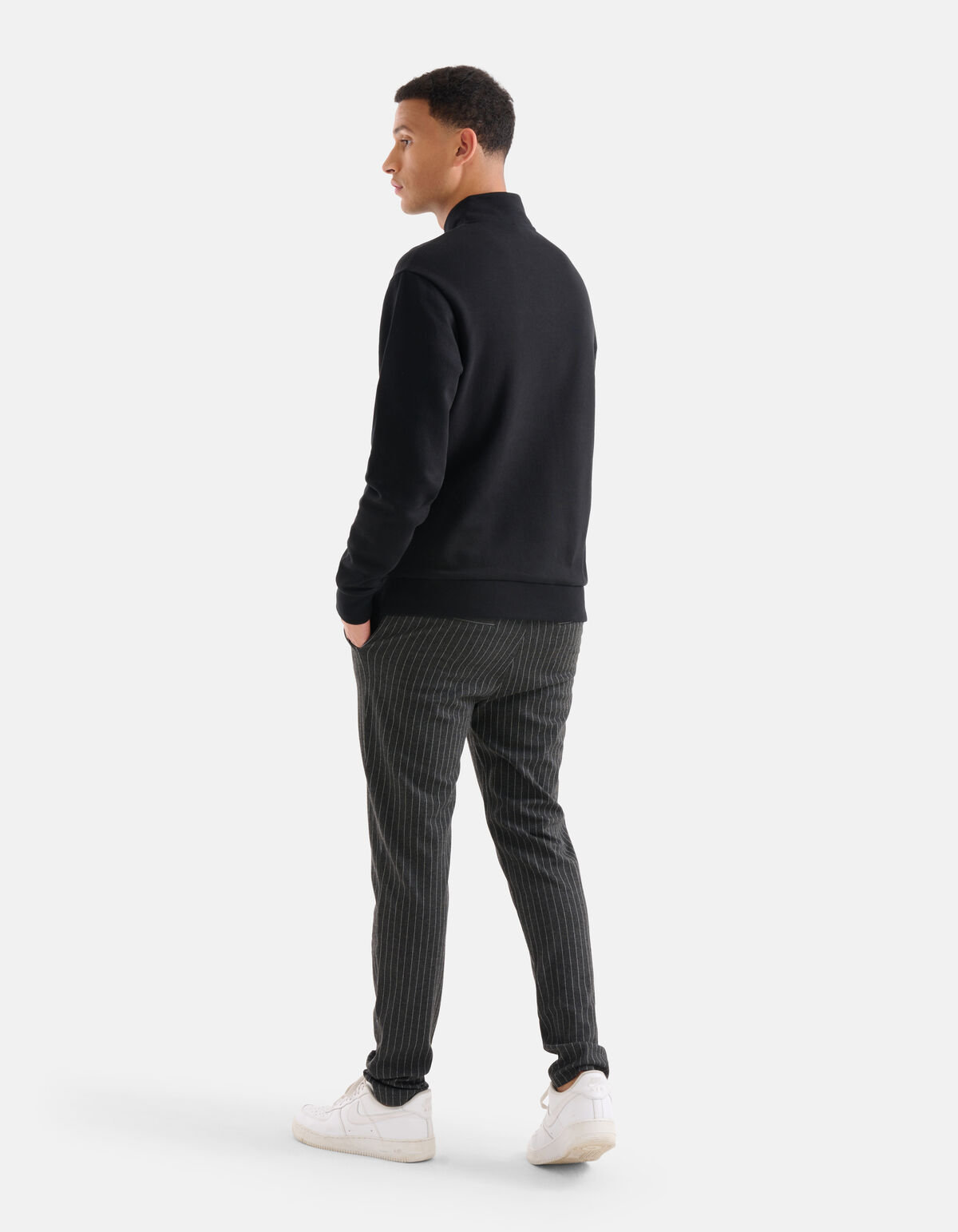 Rits Sweater Zwart SHOEBY MEN