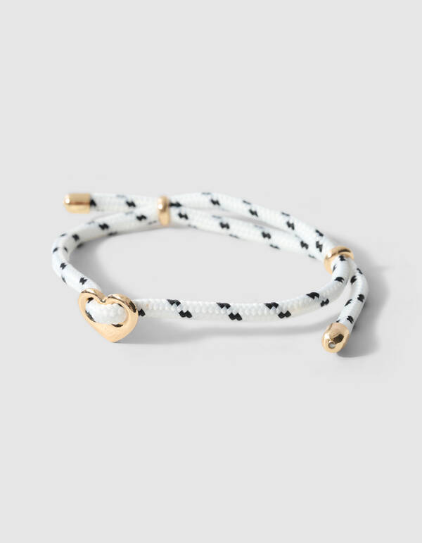 Connector Armband Goud/Wit SHOEBY ACCESSOIRES