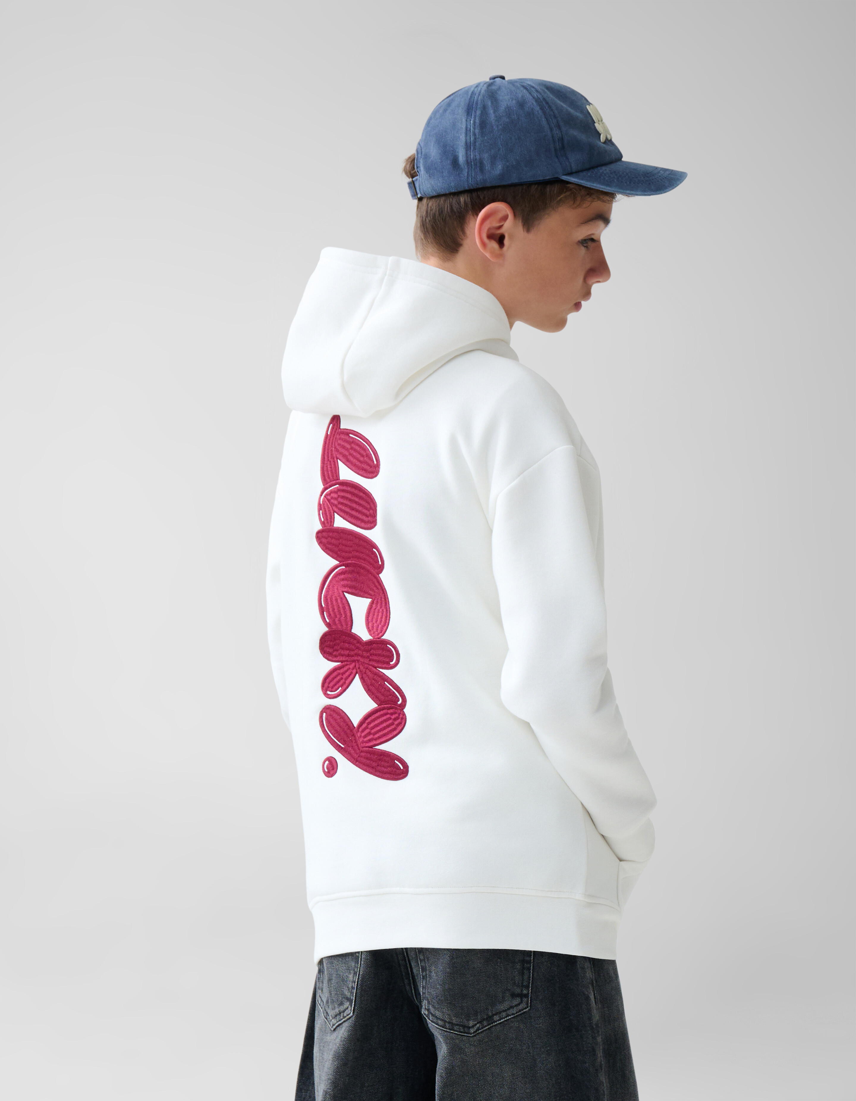 Artwork Hoodie Gebroken Wit SHOEBY BOYS
