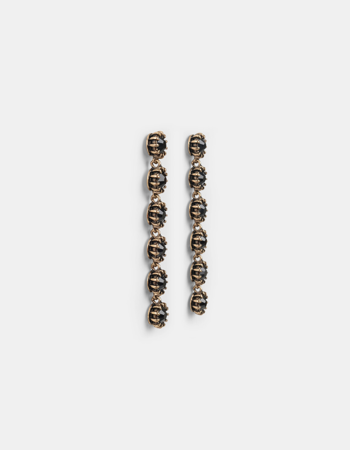 Onyx Oorbellen