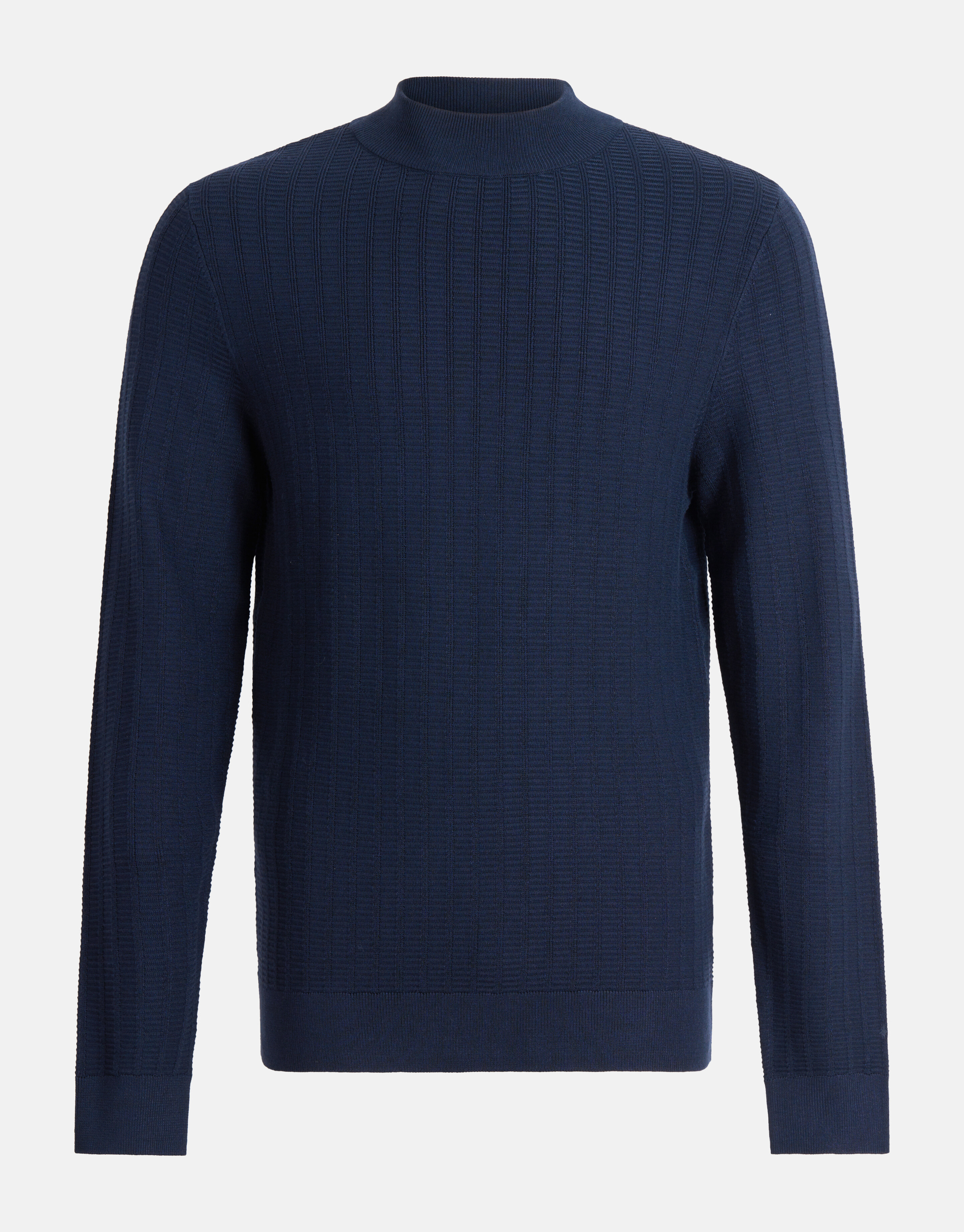 Structuur Trui Donkerblauw SHOEBY MEN