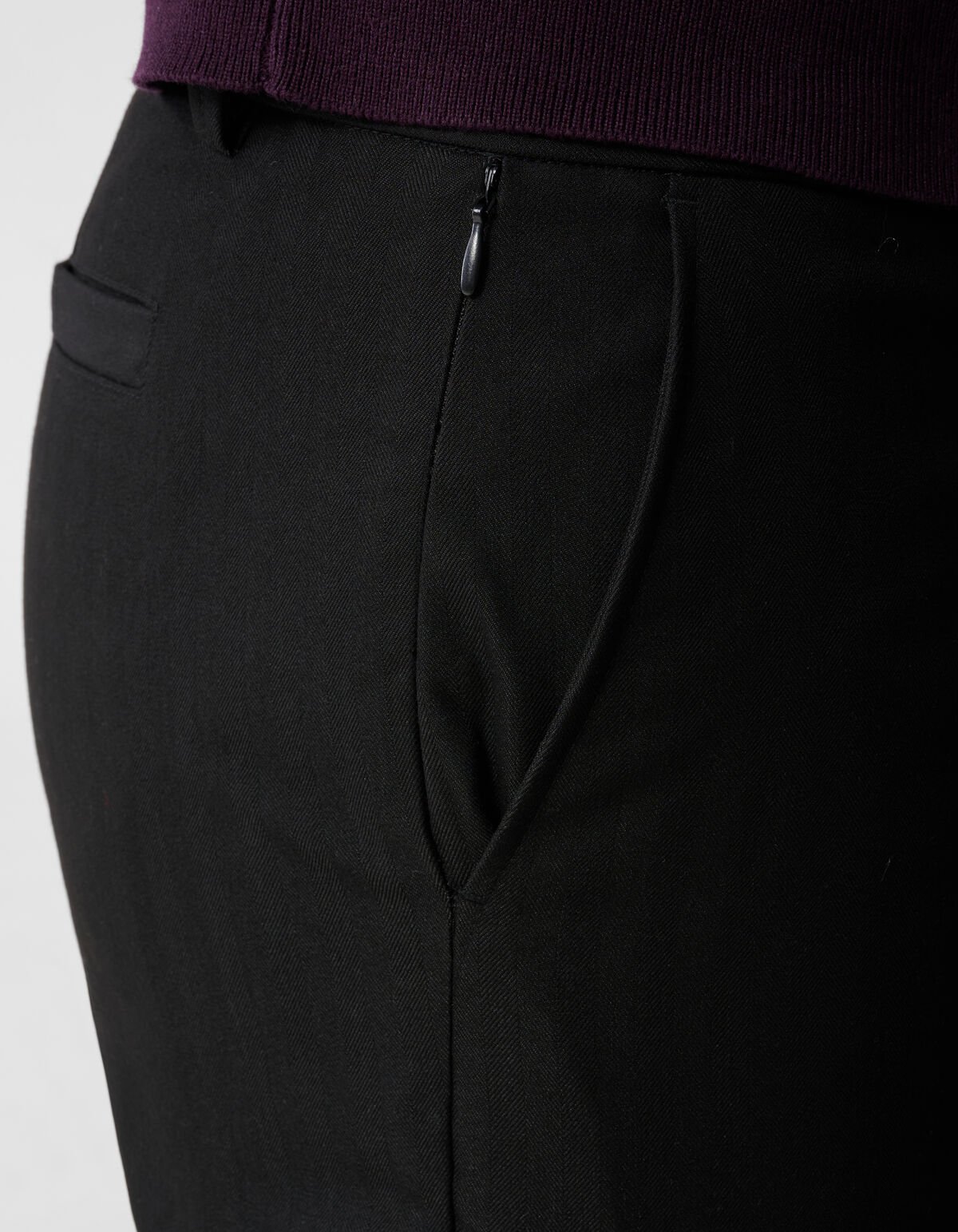 Straight Fit Broek Zwart SHOEBY MEN