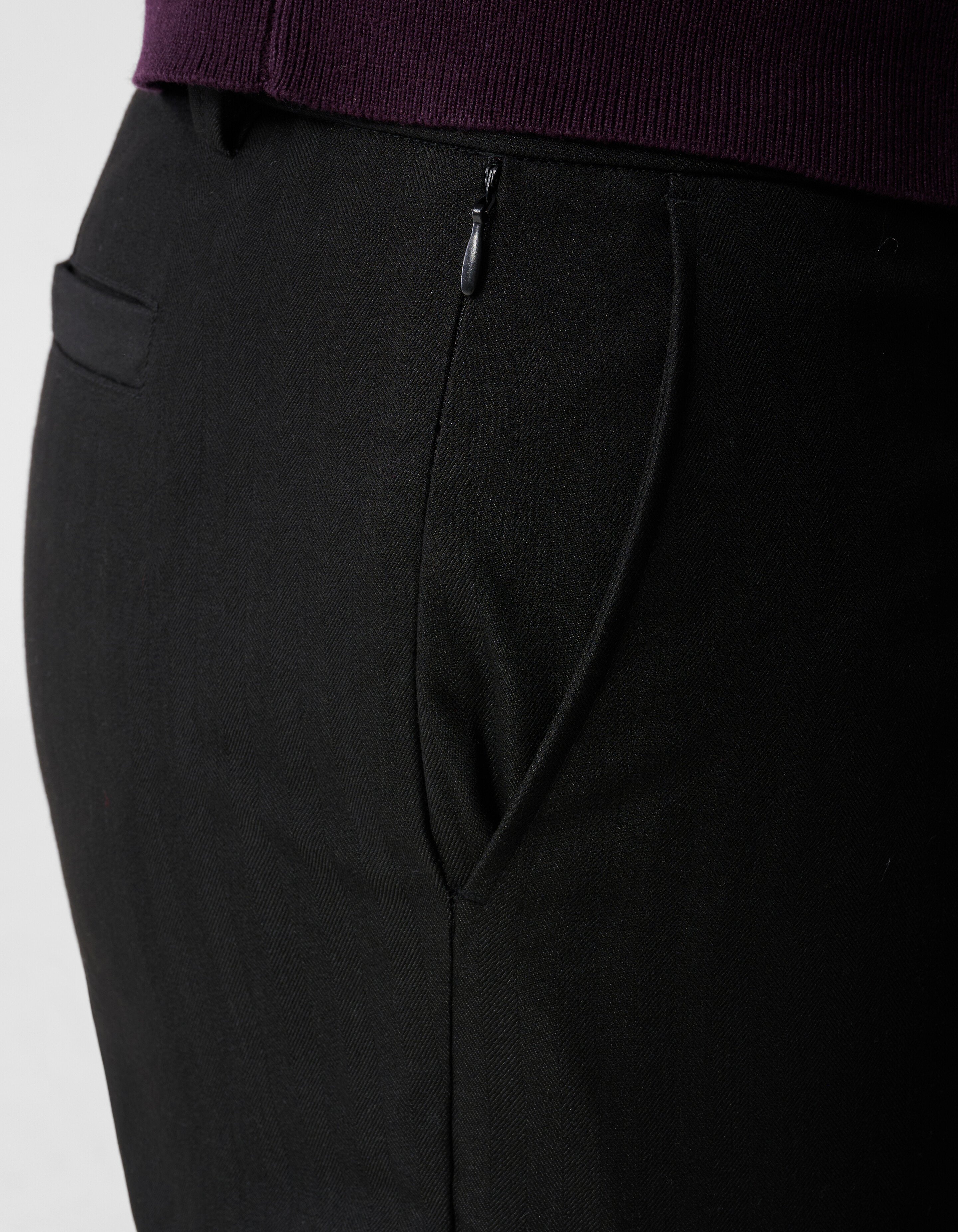 Straight Fit Broek Zwart SHOEBY MEN