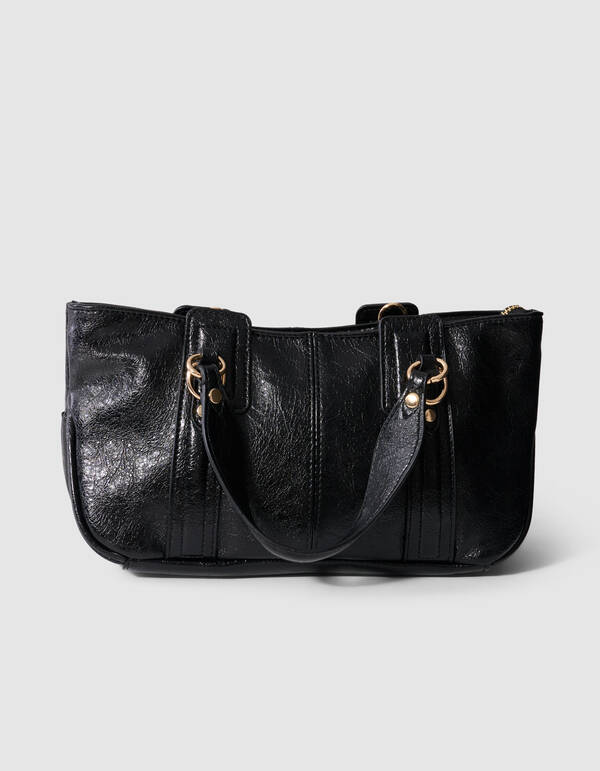Vintage Ring Tas Zwart SHOEBY ACCESSOIRES