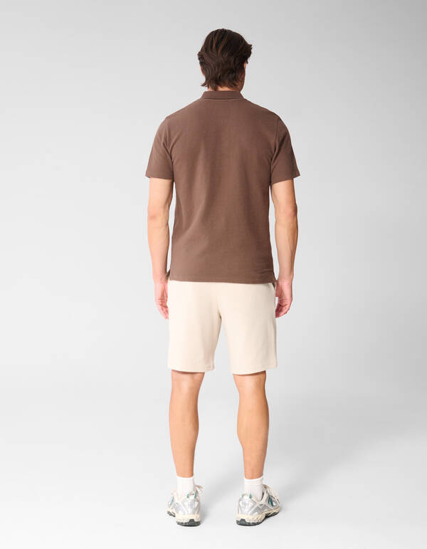 Spark Polo Donkerbruin SHOEBY MEN