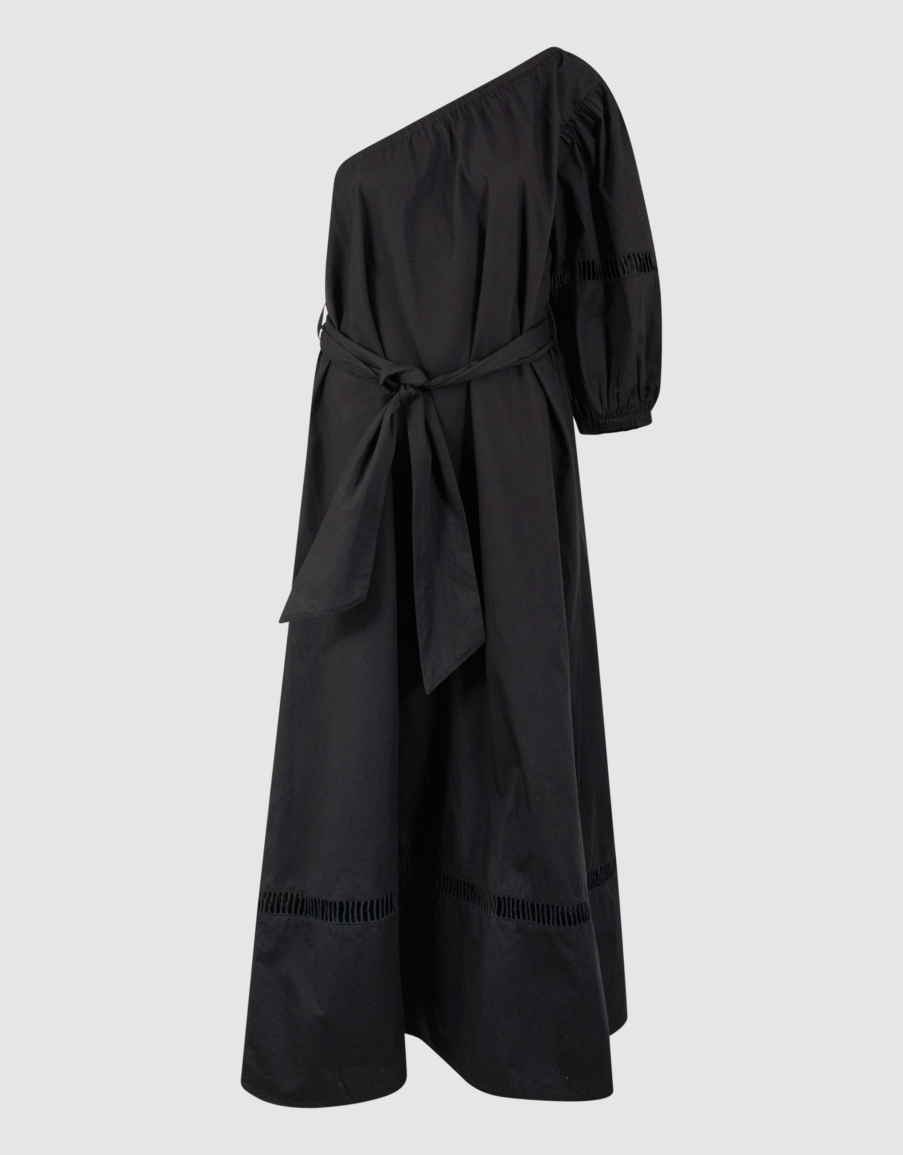 Tape Maxi Jurk Zwart SHOEBY WOMEN