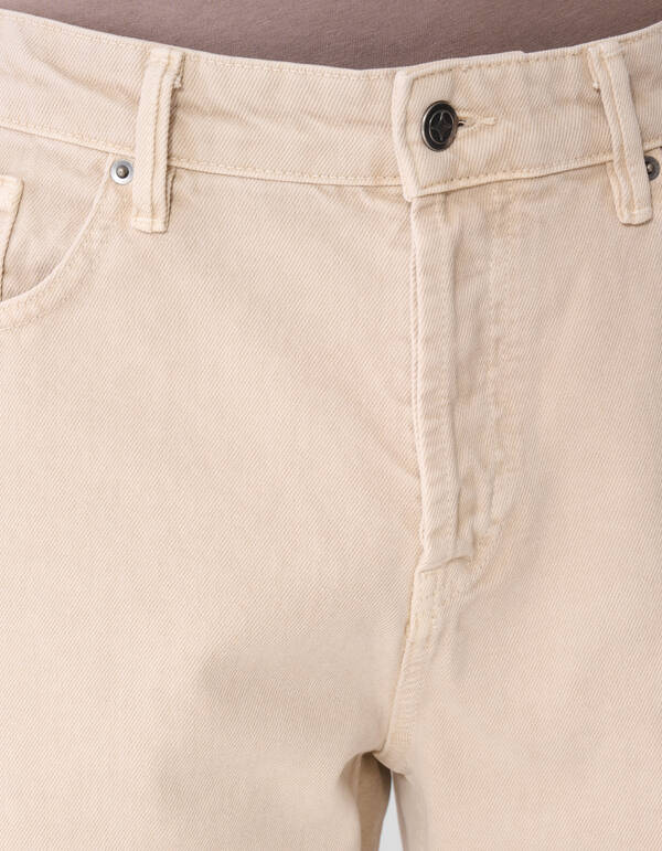 Baggy Fit Jeans Zand L32 SHOEBY MEN