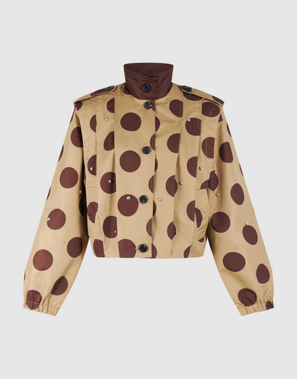 Studs Polkadot Jack Lichtbruin SHOEBY WOMEN