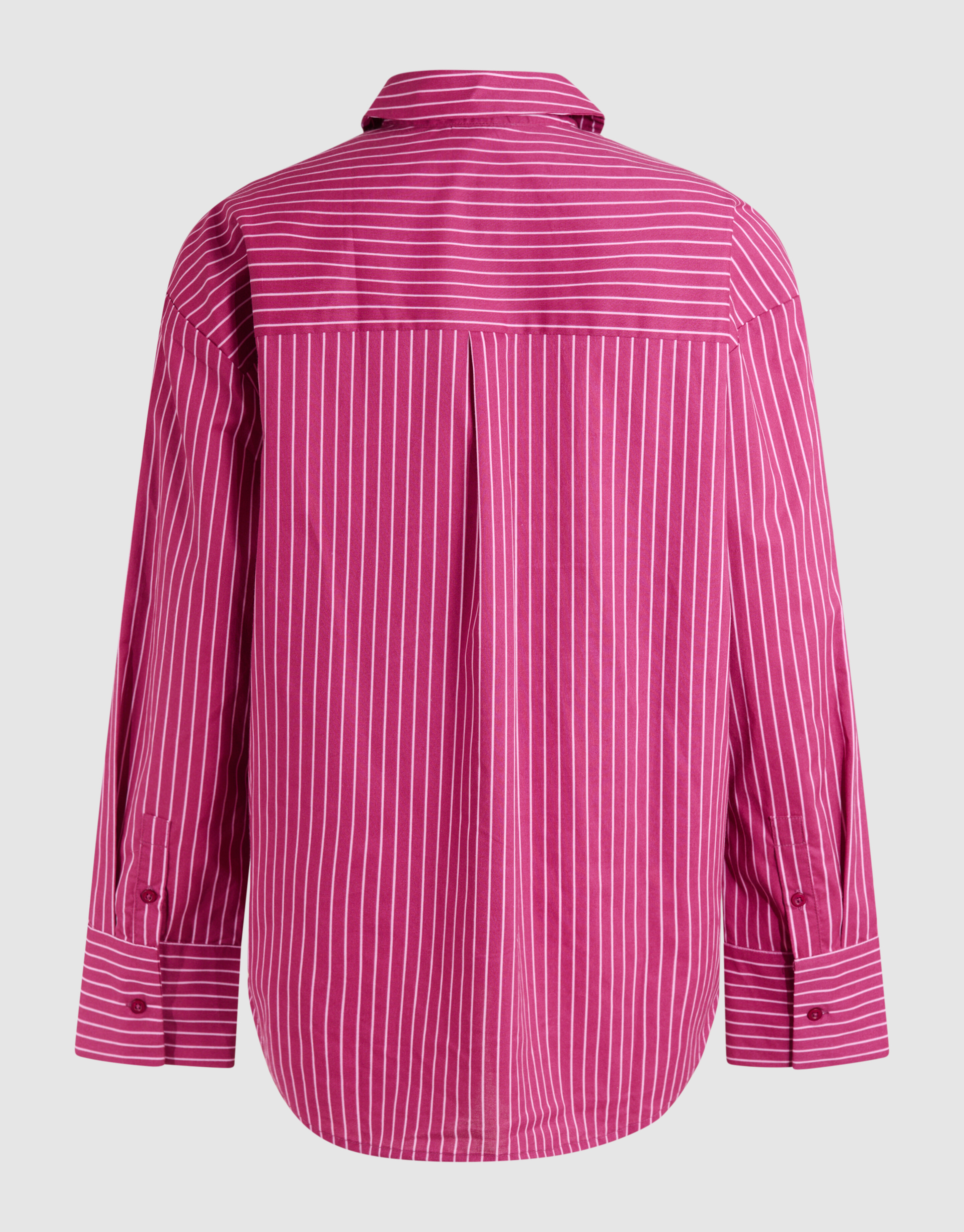 Pinstripe Blouse Donkerroze SHOEBY WOMEN