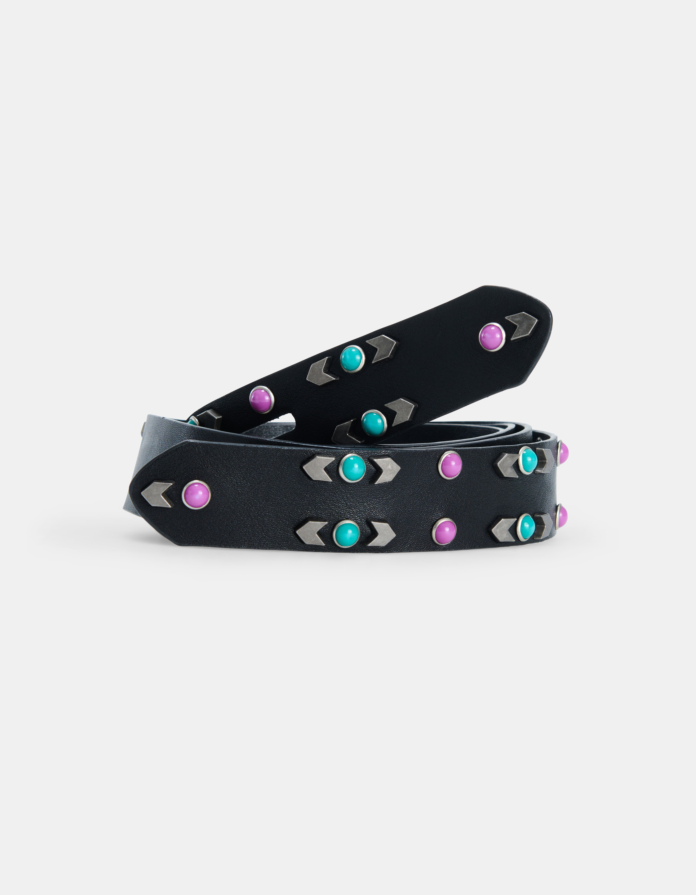 Gekleurde Studs Riem SHOEBY ACCESSOIRES