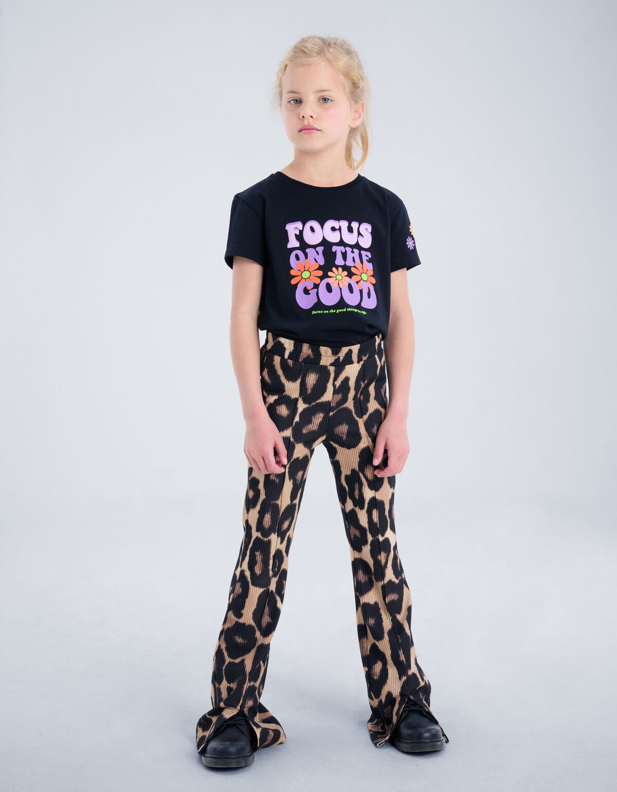 Leopard Flared Broek JILL&MITCH