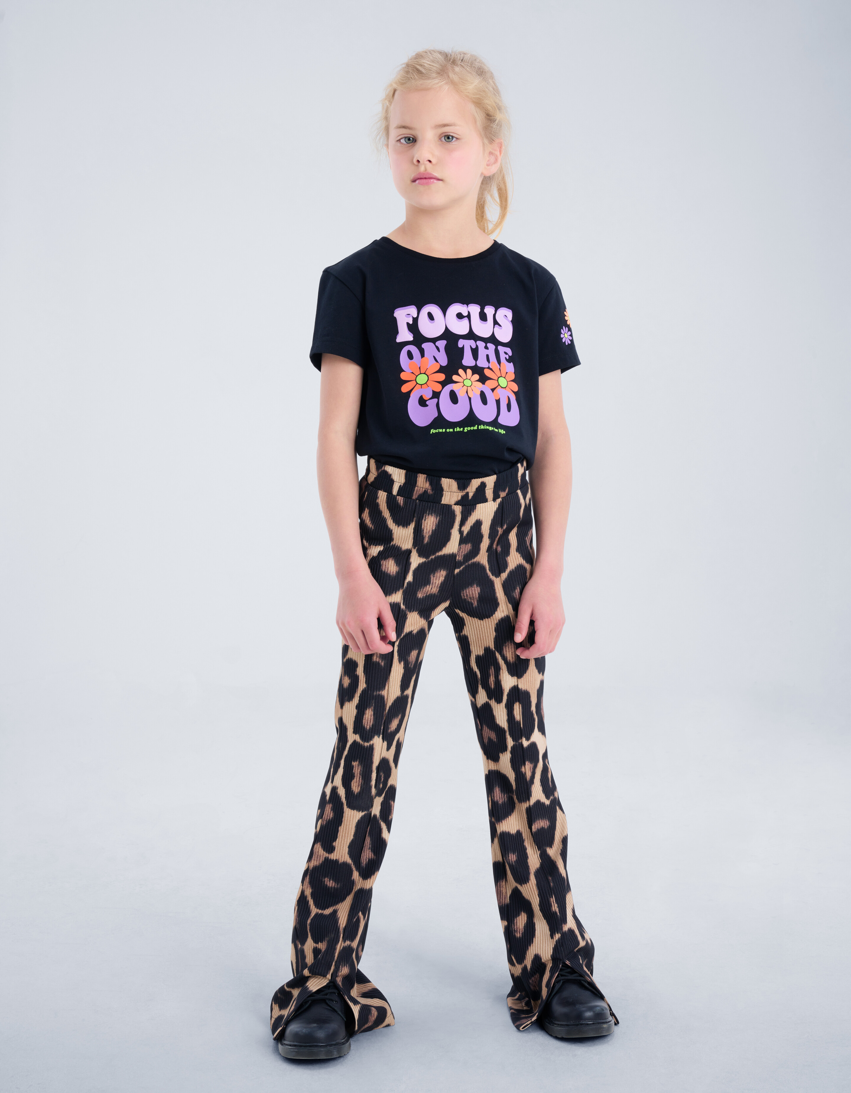 Leopard Flared Broek JILL&MITCH