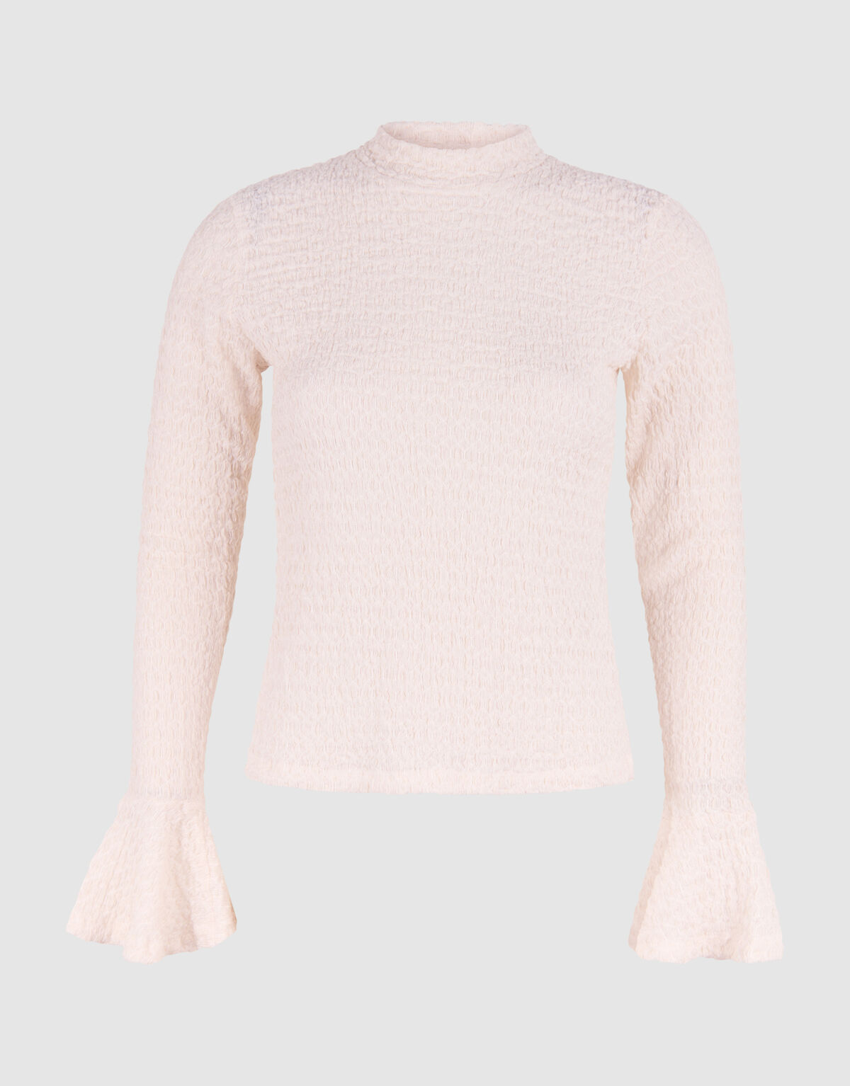 Crinkle Top Gebroken Wit SHOEBY WOMEN