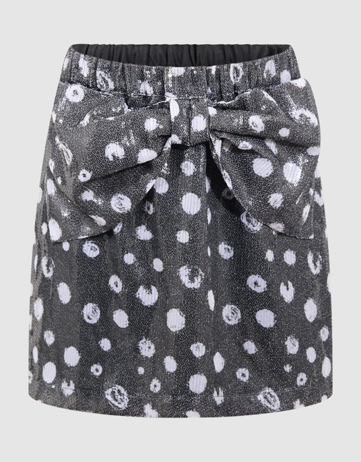 Polkadot Sequin Rok Zwart SHOEBY GIRLS