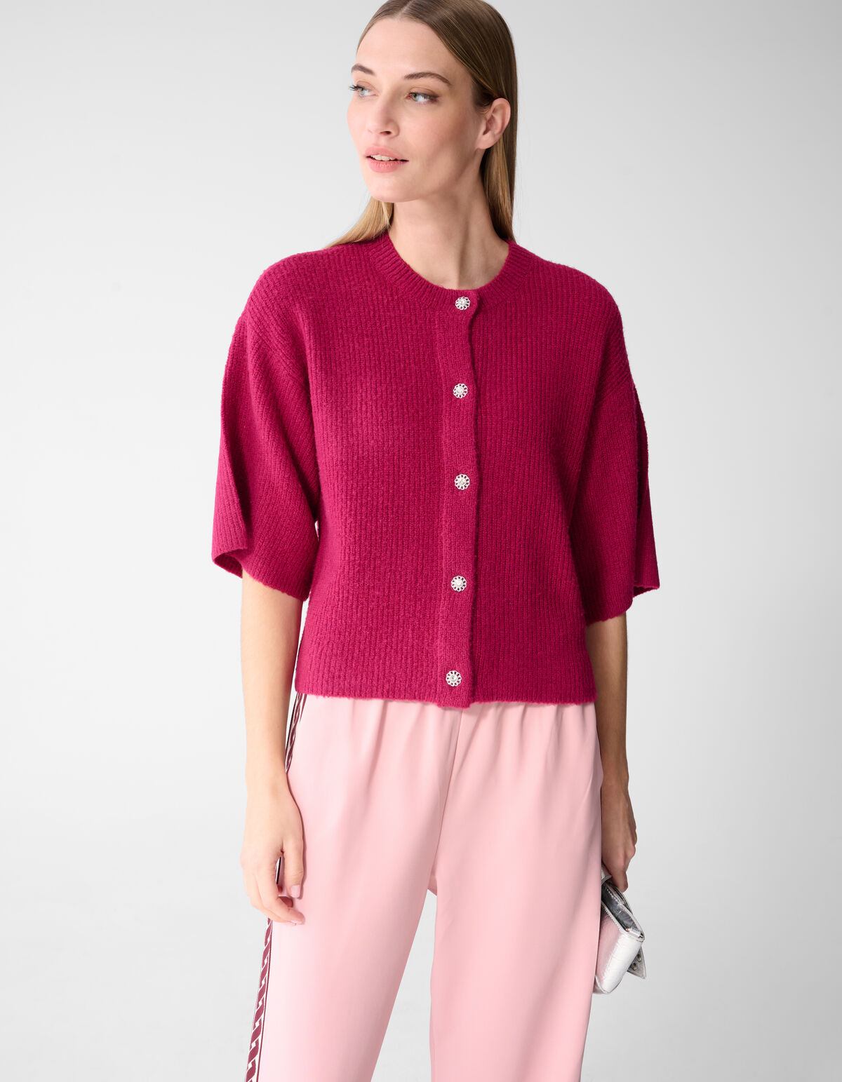 Korte Mouwen Vest Roze SHOEBY WOMEN