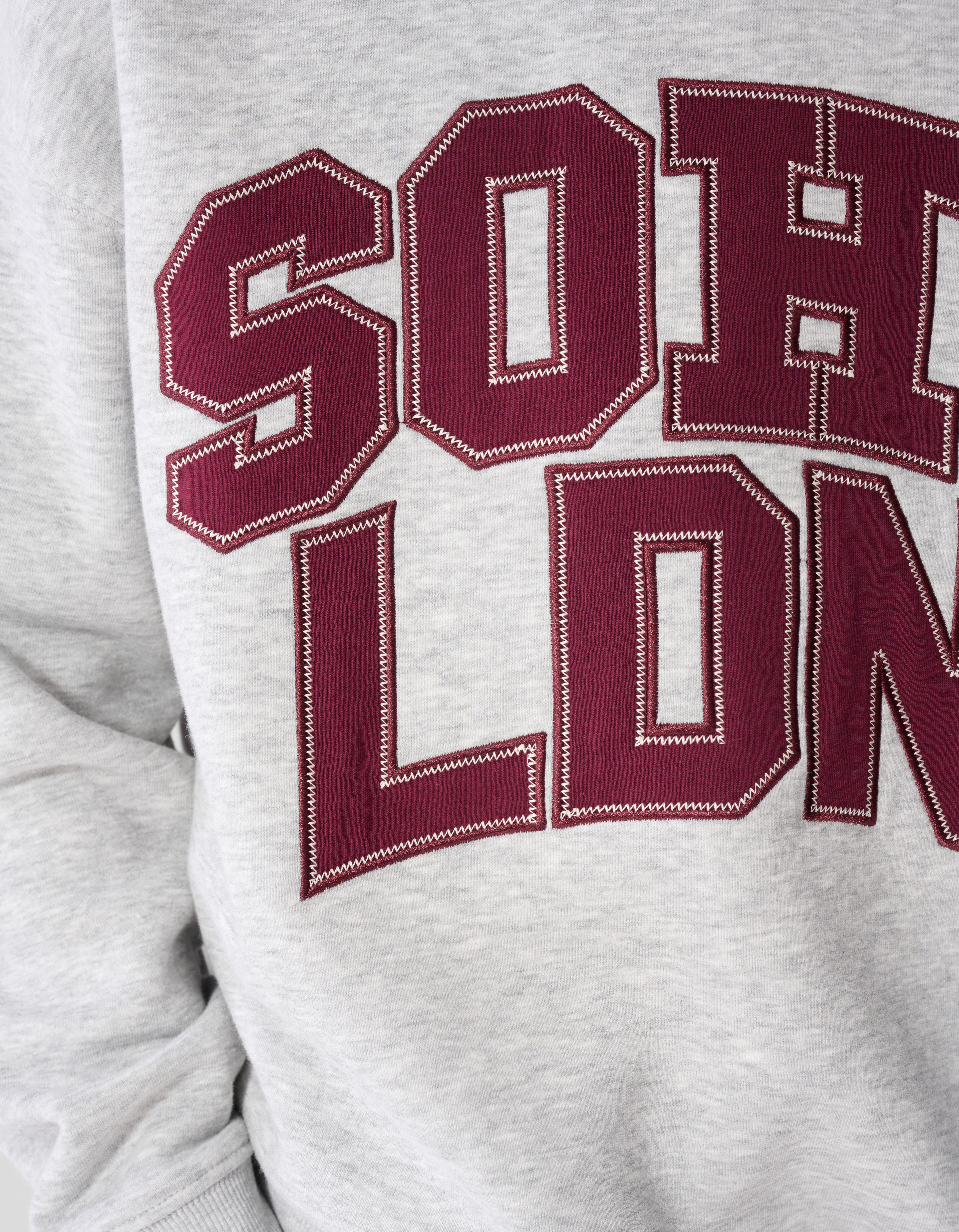 Soho Londen Sweater Lichtgrijs SHOEBY BOYS