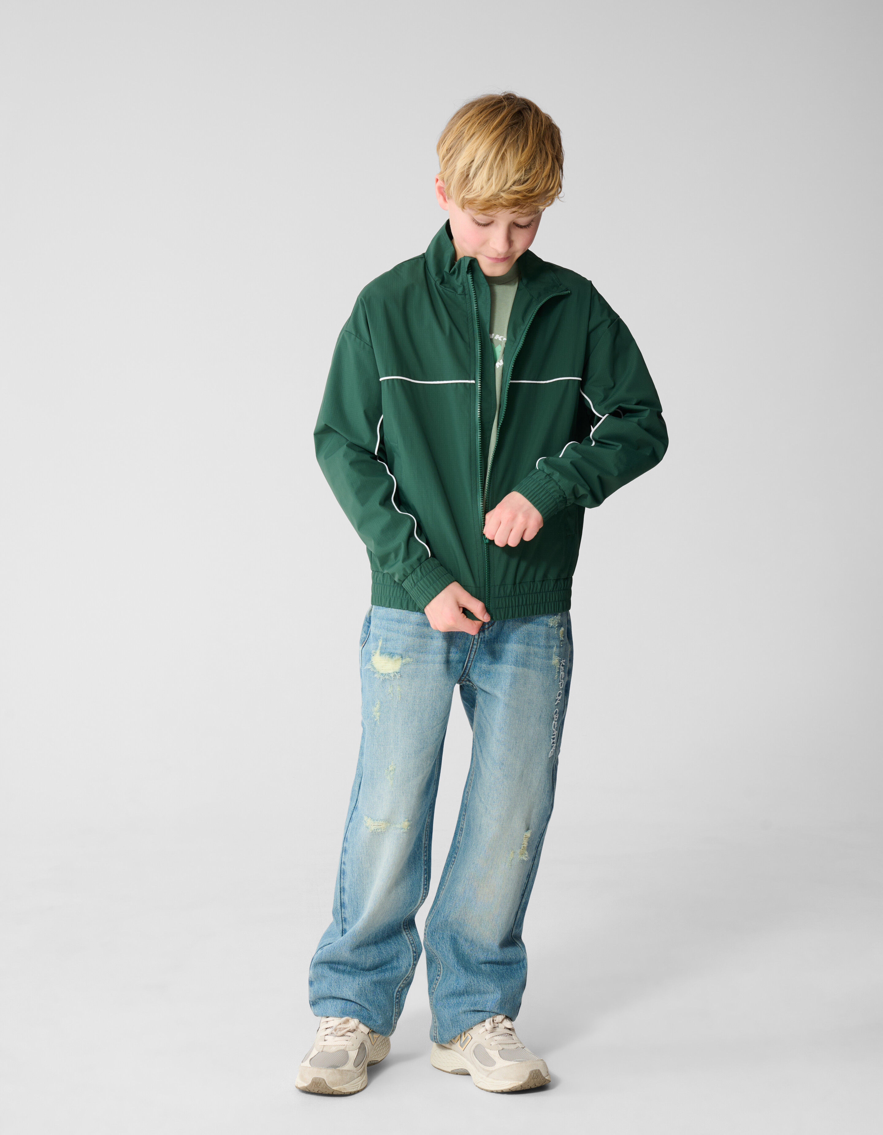 Sporty Piping Jack Groen SHOEBY BOYS