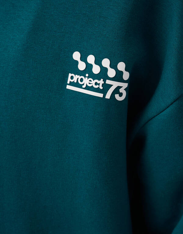 Basis Tekst Hoodie Donkergroen SHOEBY BOYS