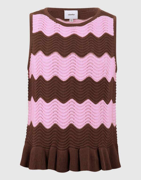 Crochet Top Bruin SHOEBY GIRLS