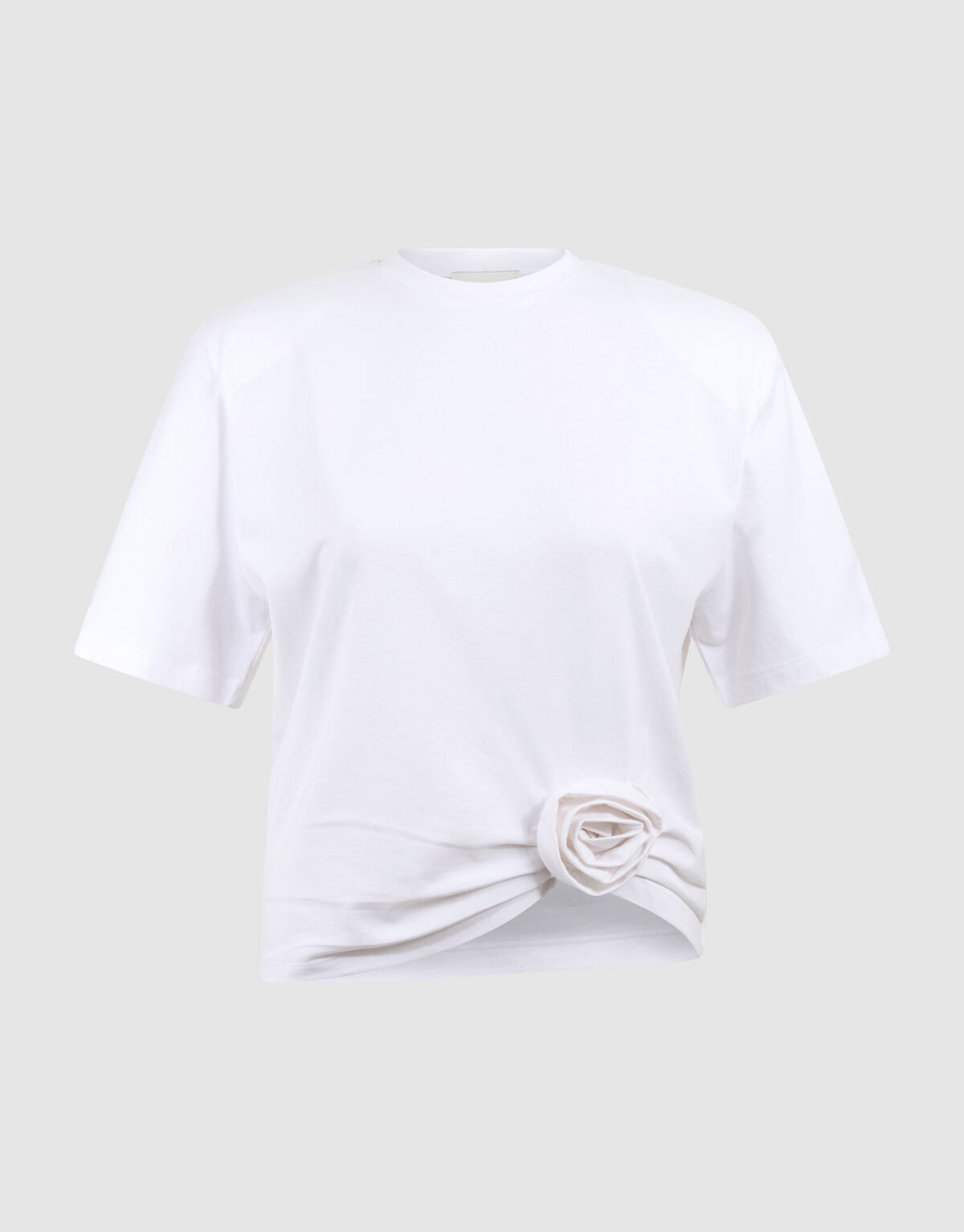 Flower T-shirt Wit SHOEBY WOMEN