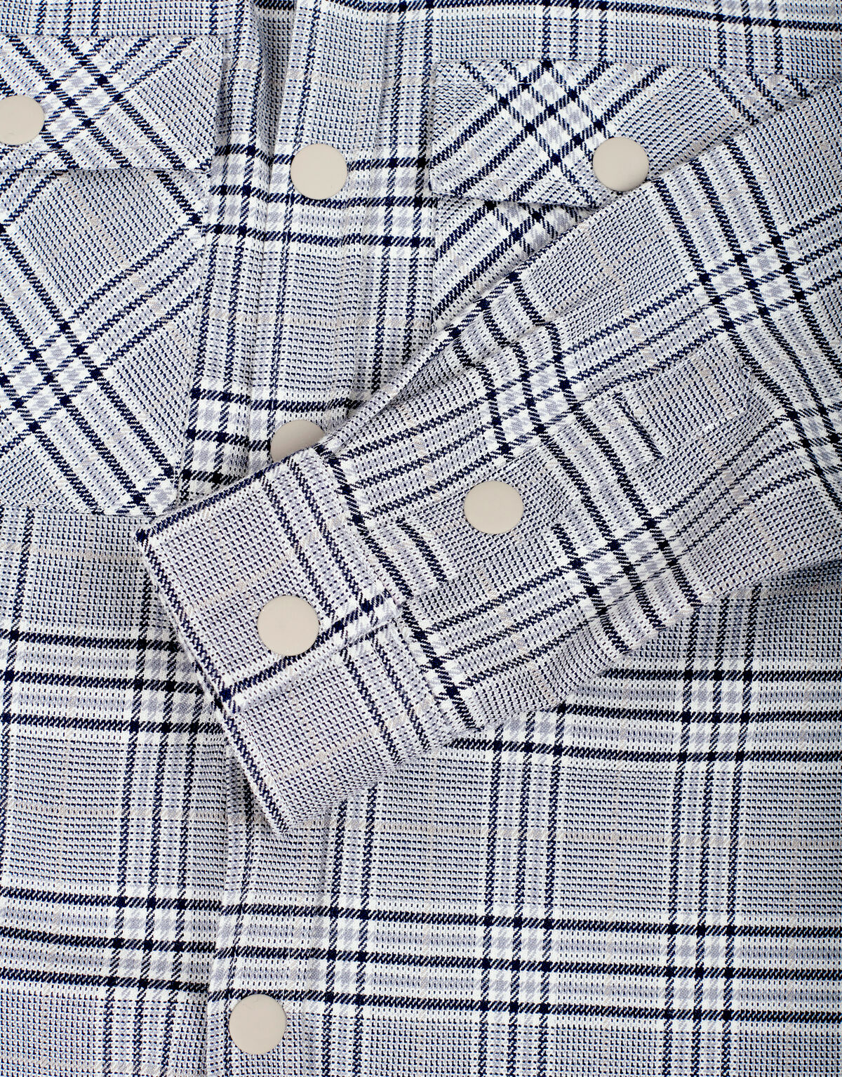 Geruit Overshirt Grijs JILL&MITCH
