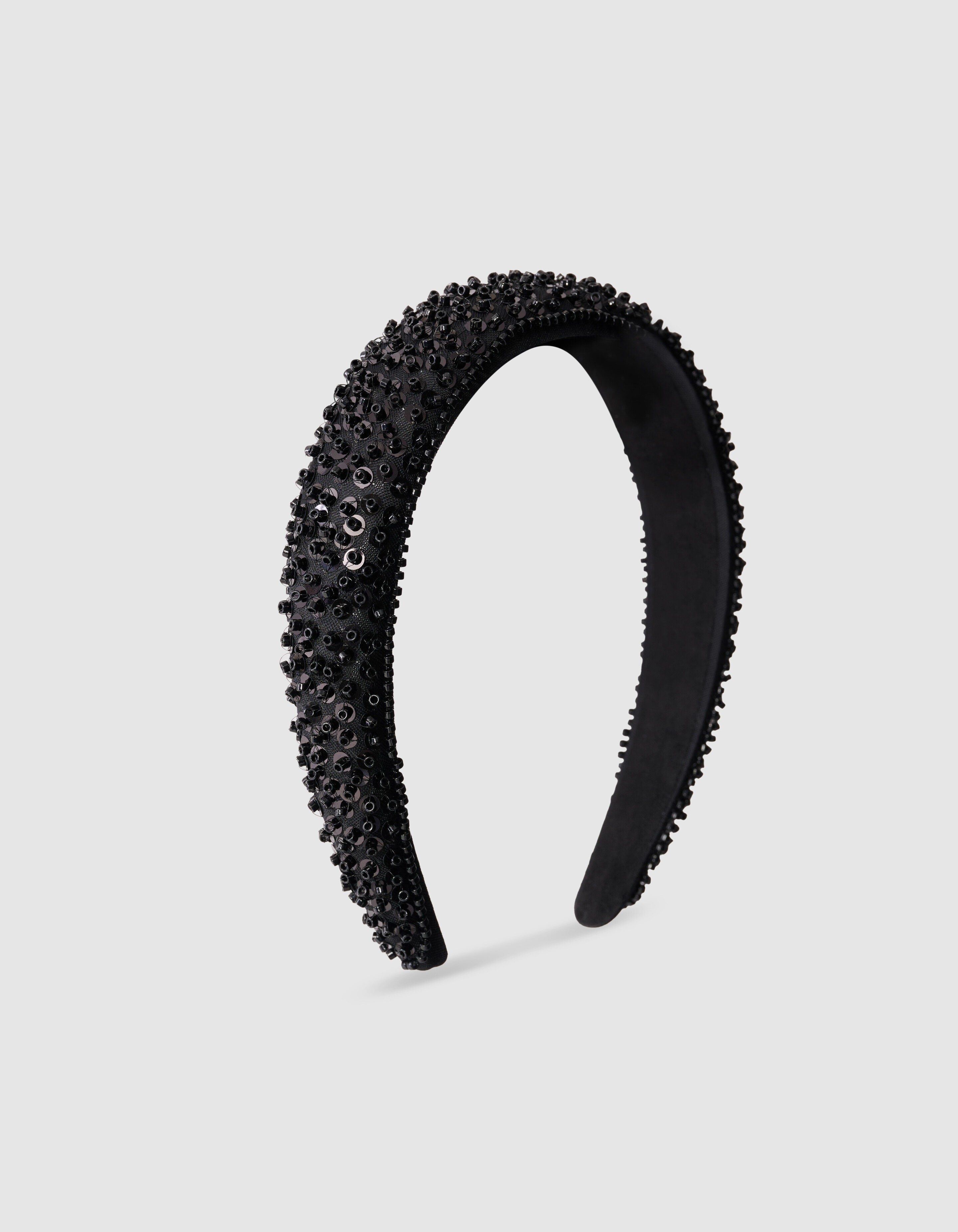 Beaded Haarband Zwart SHOEBY ACCESSOIRES