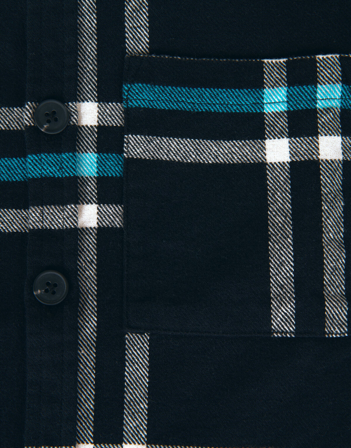 Geruit Overshirt Zwart SHOEBY BOYS