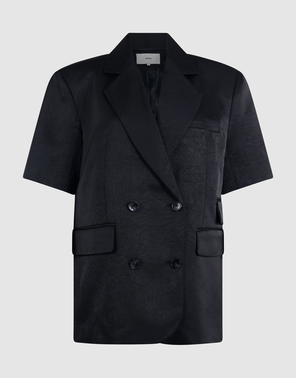 Short Sleeve Blazer Zwart SHOEBY WOMEN