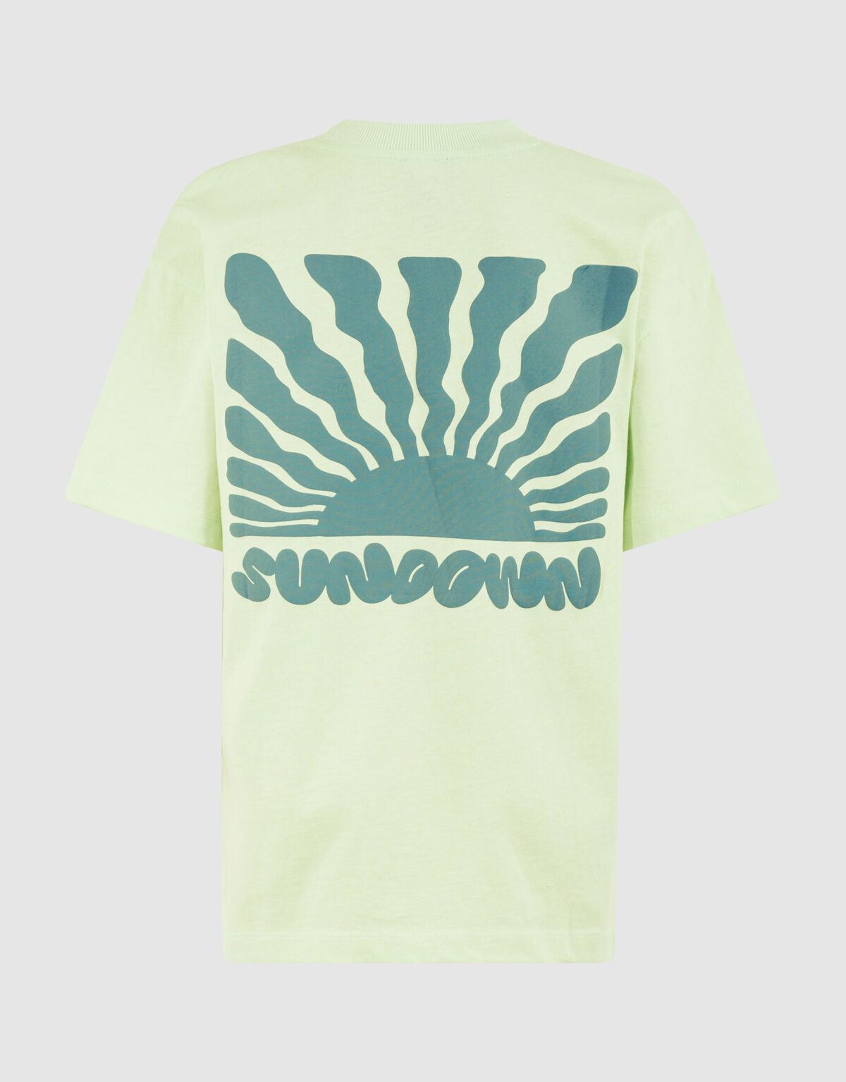 Wavy Sun T-shirt Lichtgroen SHOEBY BOYS
