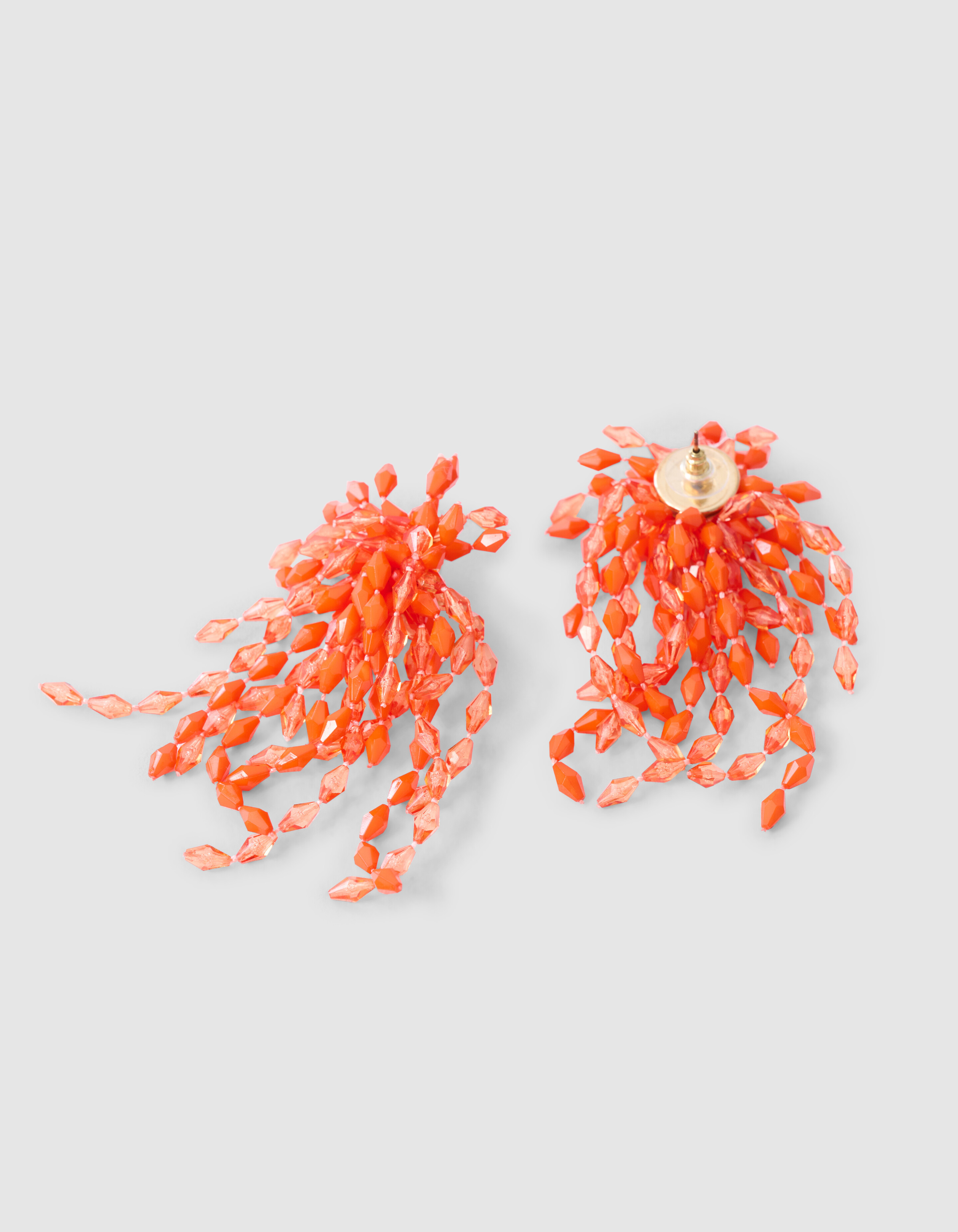 Beaded Oorbellen Oranje SHOEBY ACCESSOIRES