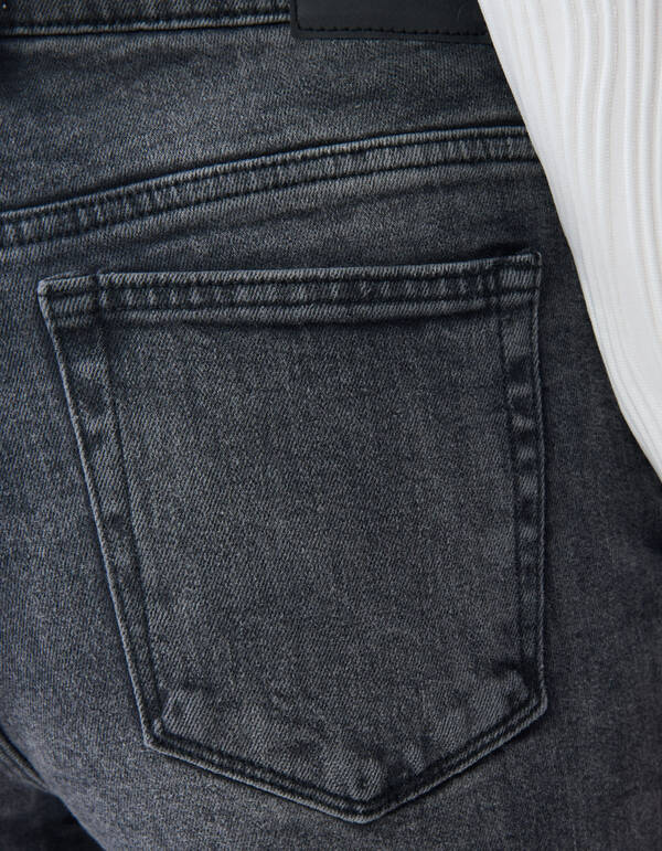 Tapered Fit Jeans Donkergrijs L29 SHOEBY WOMEN