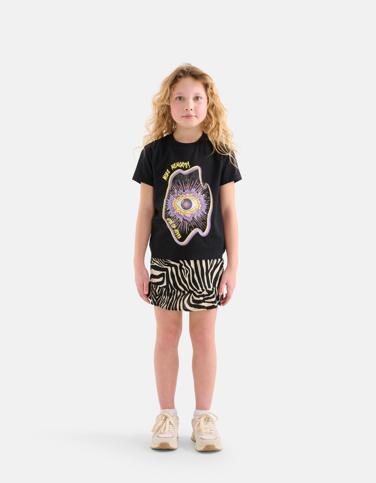 Artwork T-shirt Zwart SHOEBY GIRLS