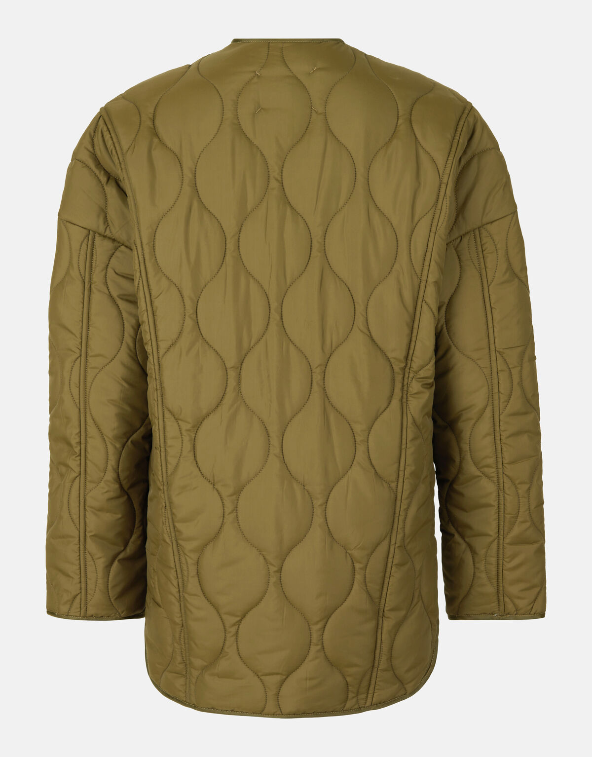 Korte Quilted Jack Donkergroen SHOEBY WOMEN