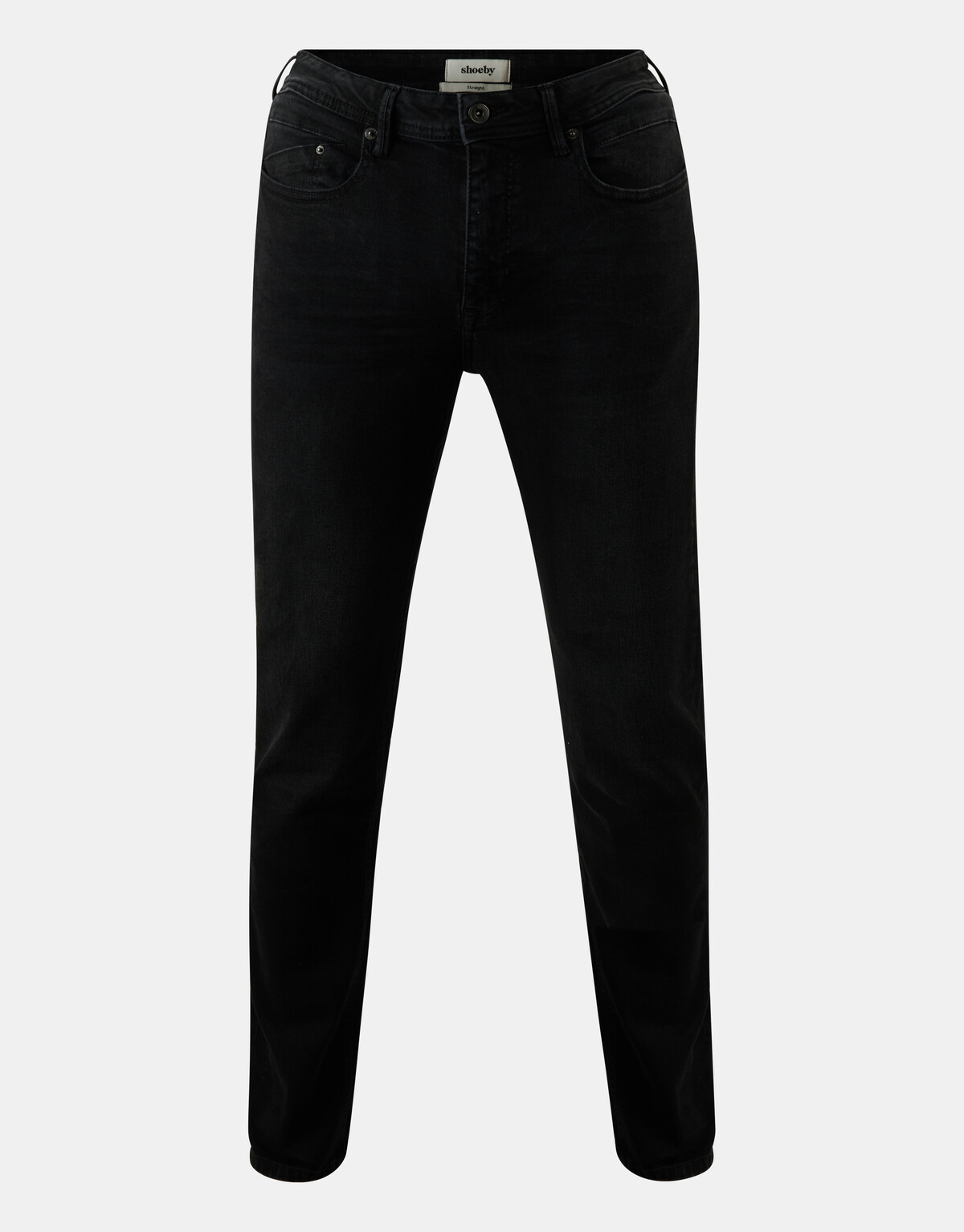 Lewis Straight Washed Black Jeans L32 Refill