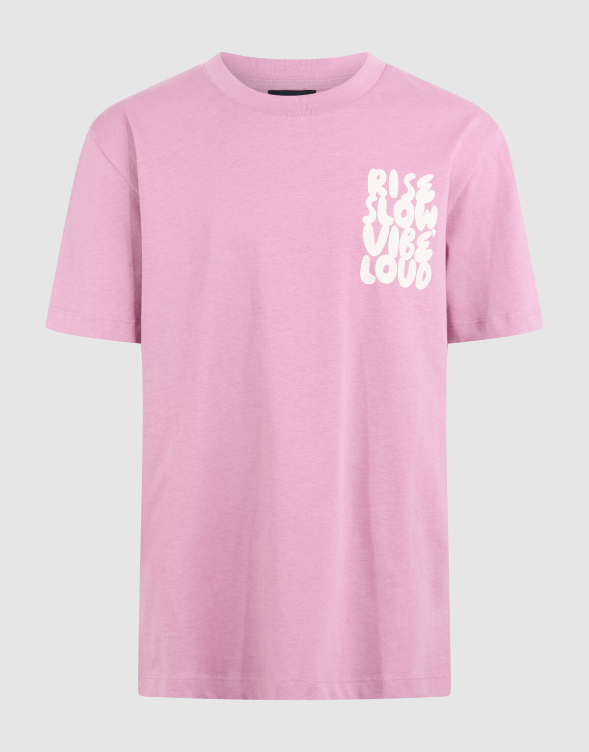 Vibe Loud Artwork T-shirt Roze SHOEBY BOYS
